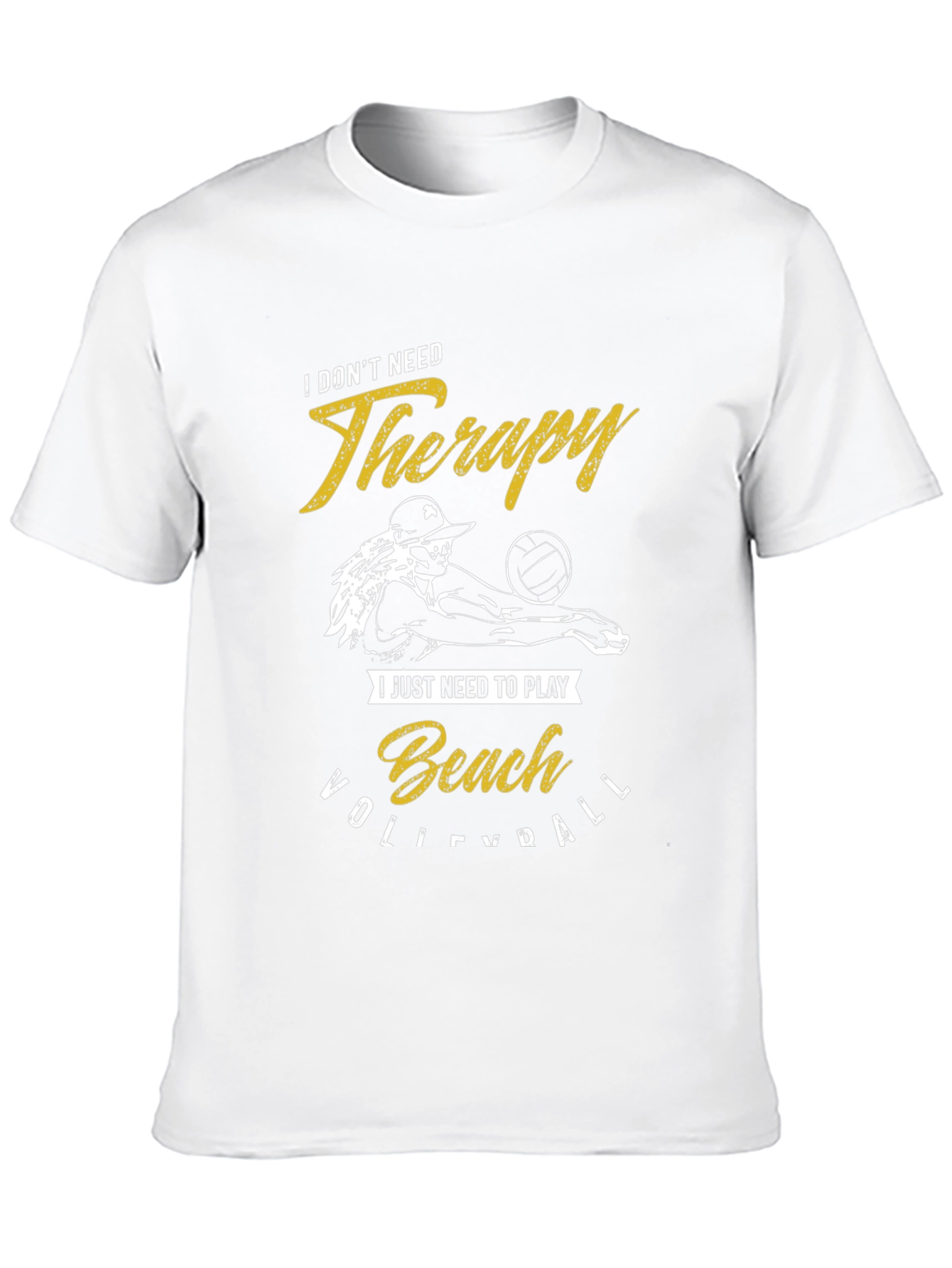 Beach Volleyball Therapy T-Shirt