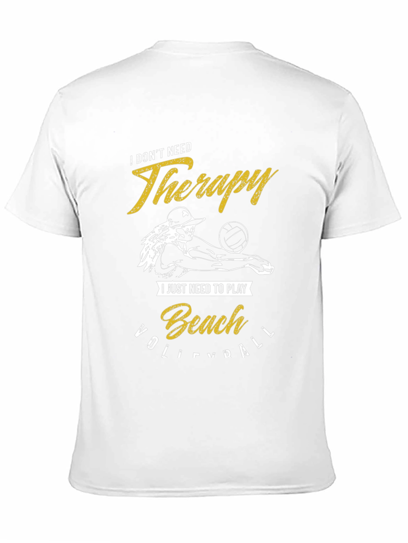 Beach Volleyball Therapy T-Shirt
