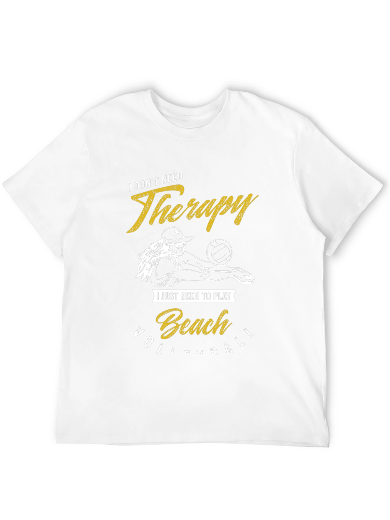 Beach Volleyball Therapy T-Shirt
