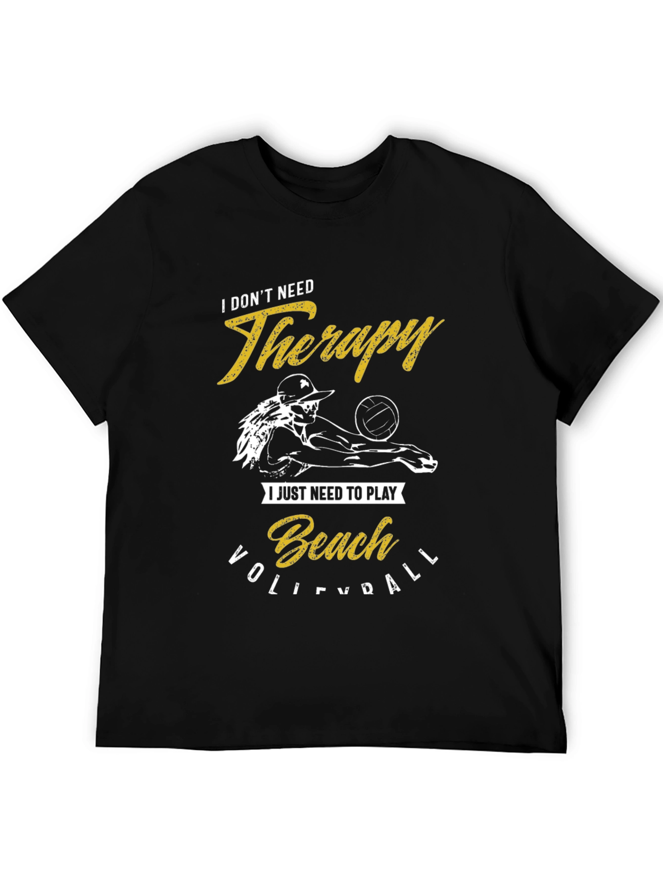 Beach Volleyball Therapy T-Shirt