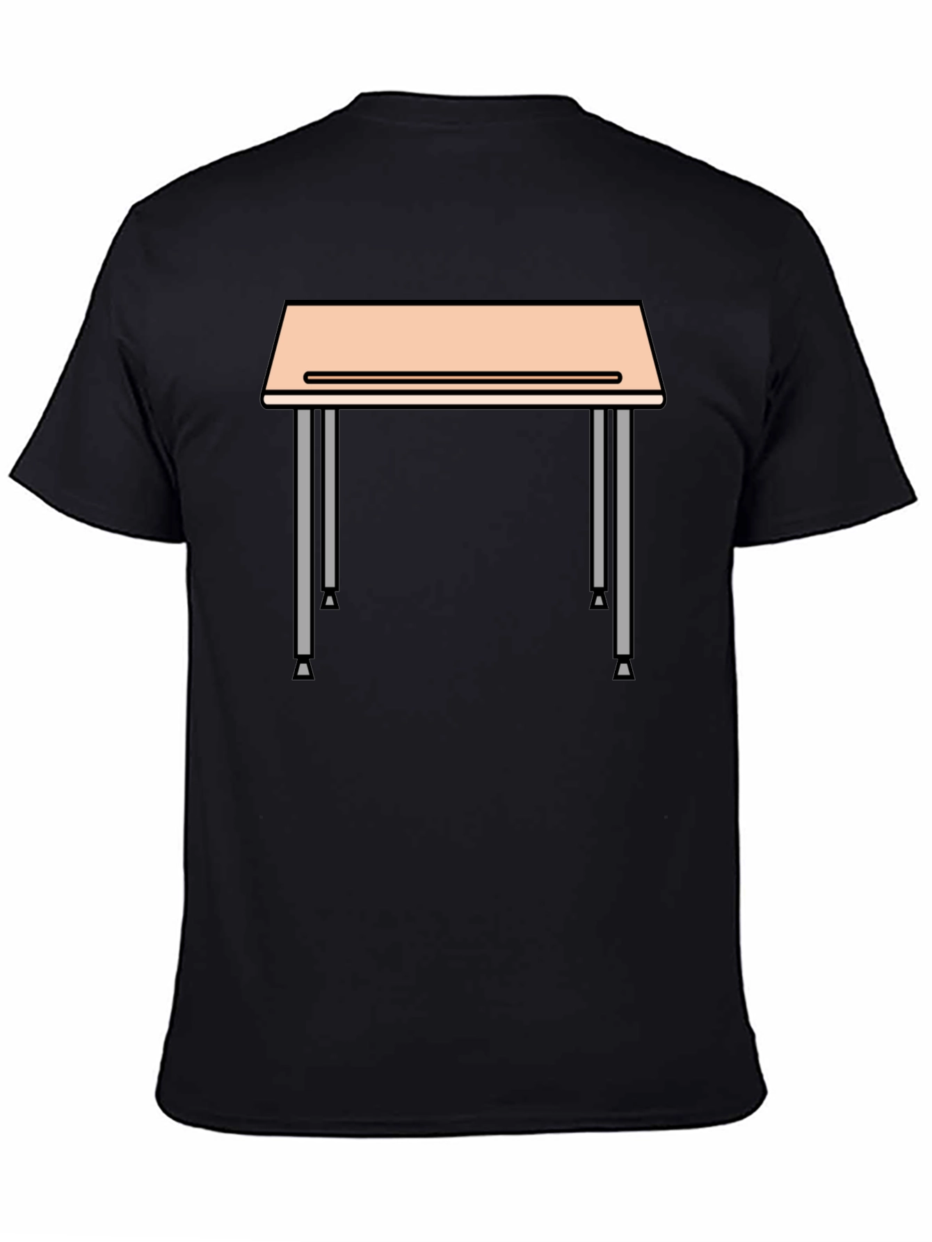 Student Desk Graphic Tee - Back to School Style