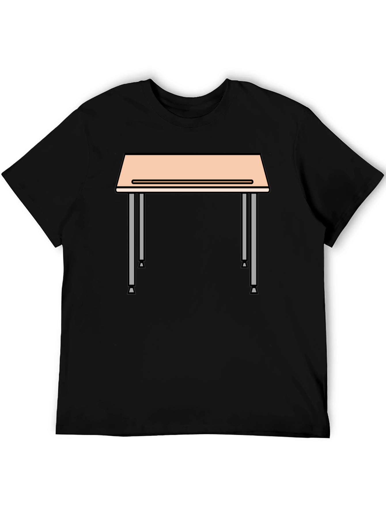 Student Desk Graphic Tee - Back to School Style