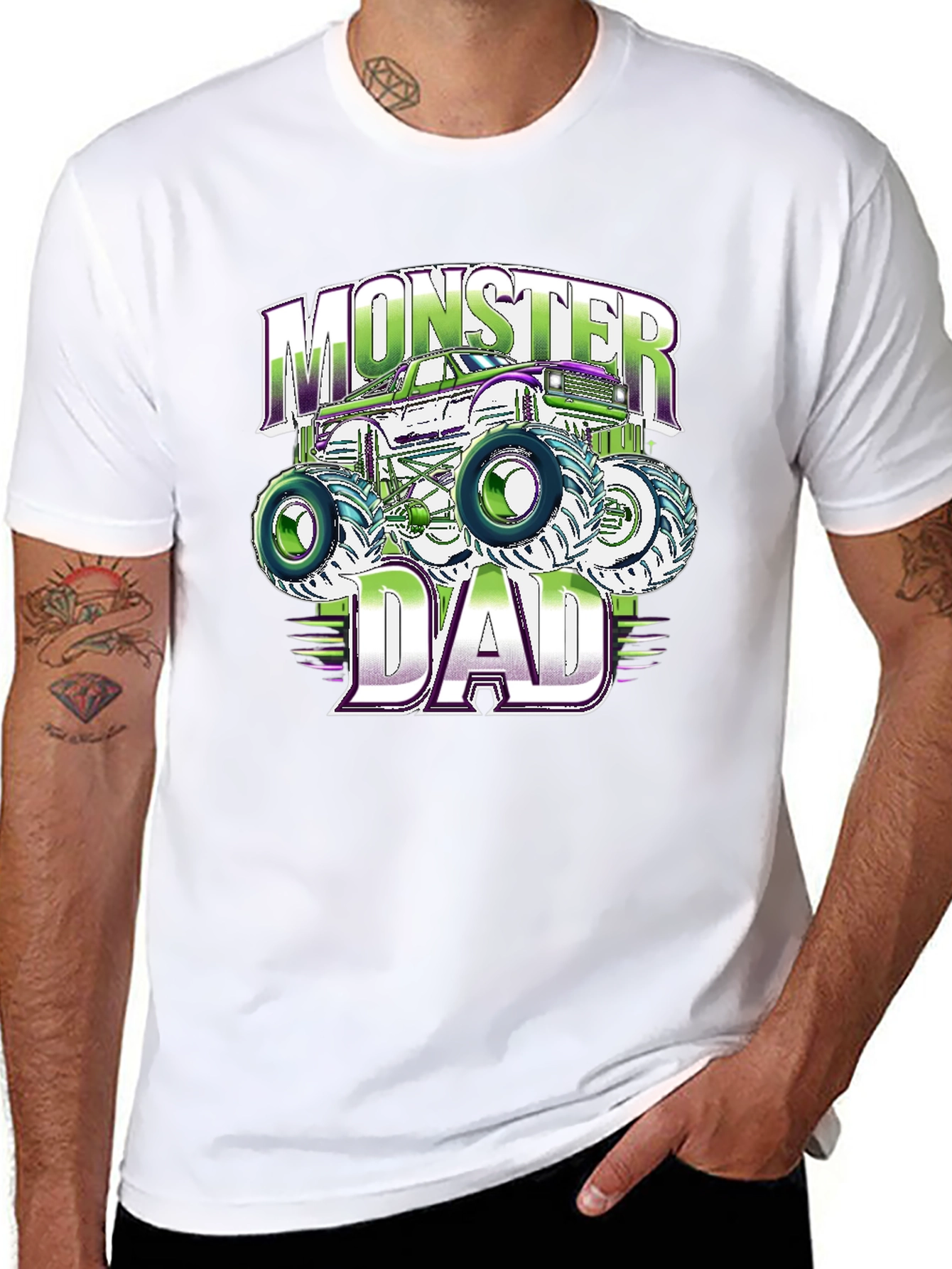Monster Dad Graphic T-Shirt