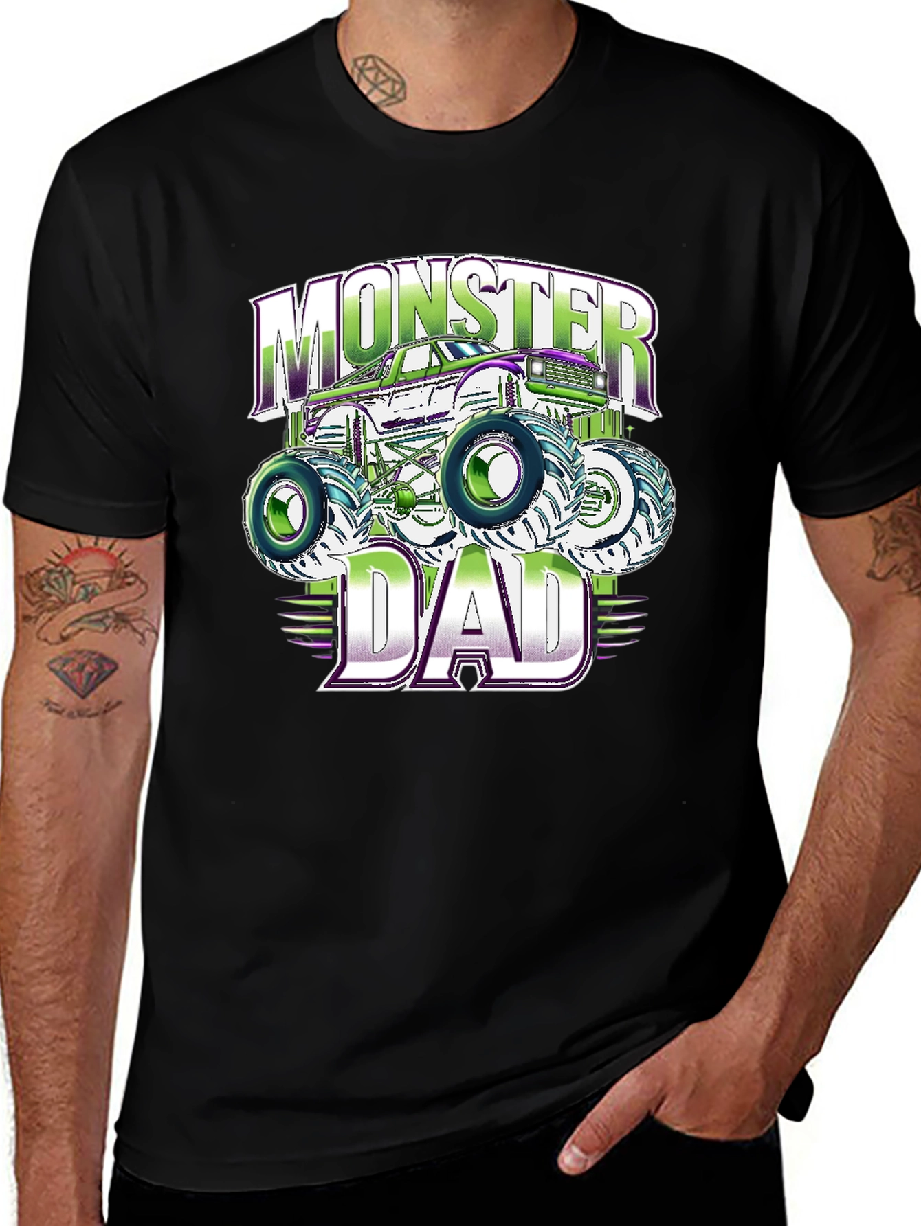 Monster Dad Graphic T-Shirt