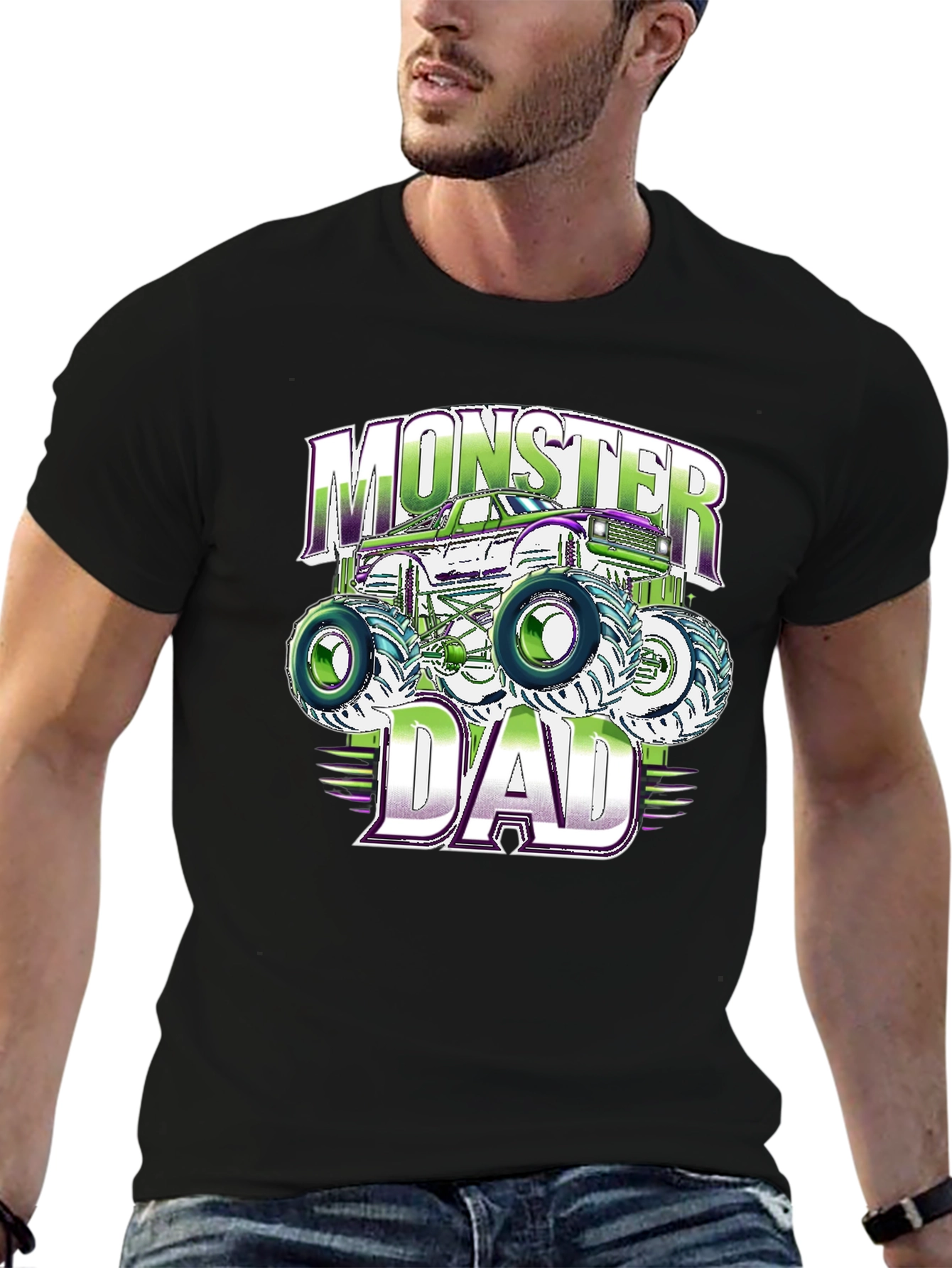 Monster Dad Graphic T-Shirt