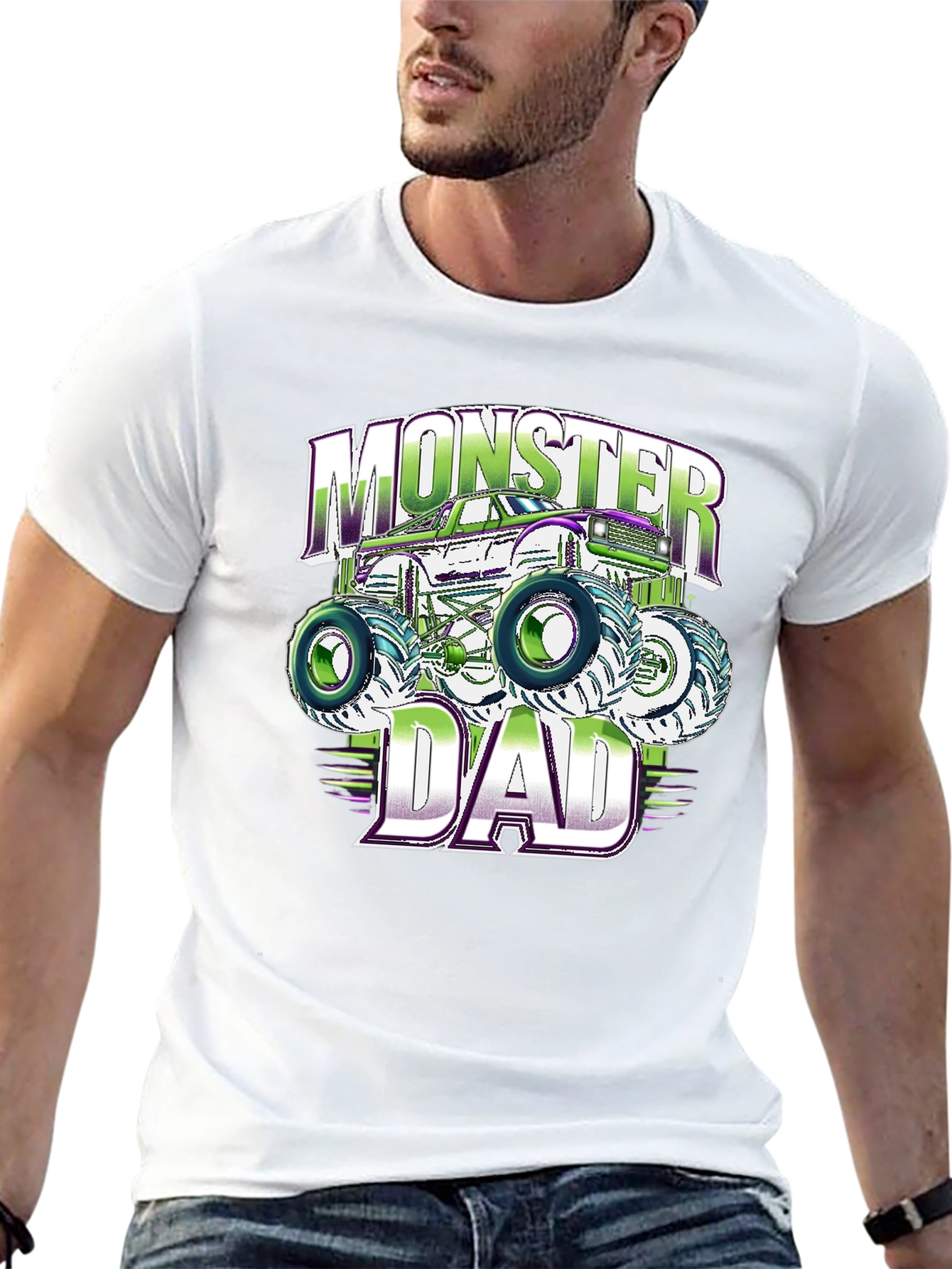 Monster Dad Graphic T-Shirt