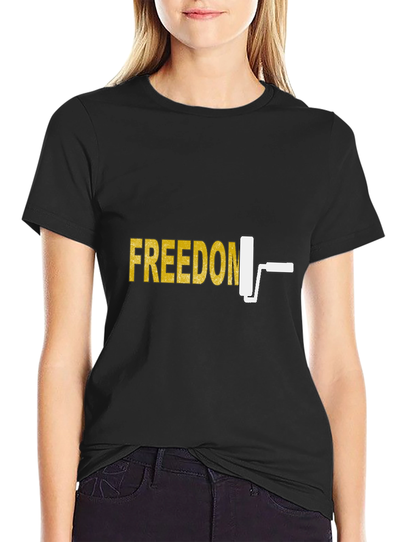Freedom Painter Graphic T-Shirt