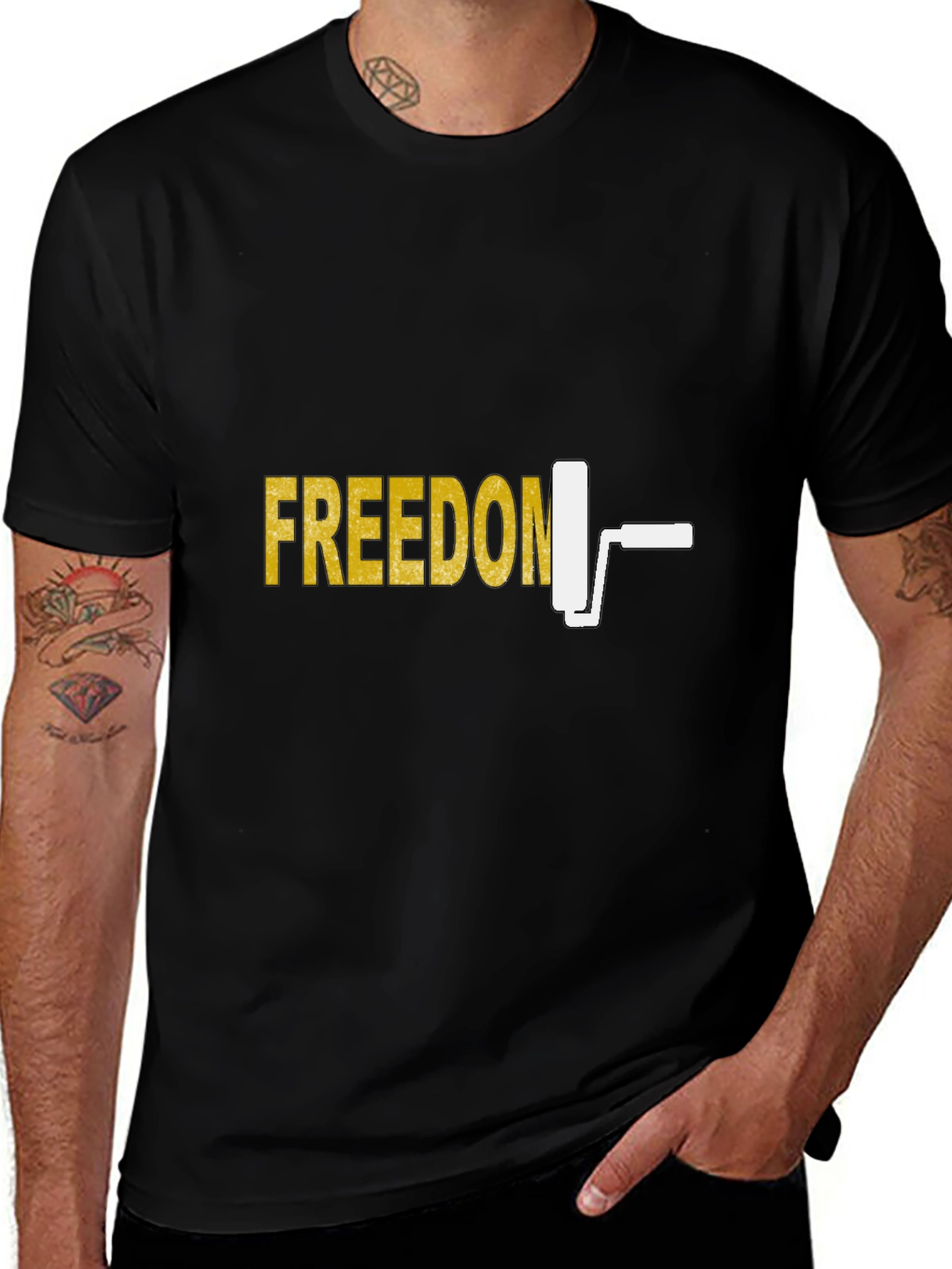 Freedom Painter Graphic T-Shirt