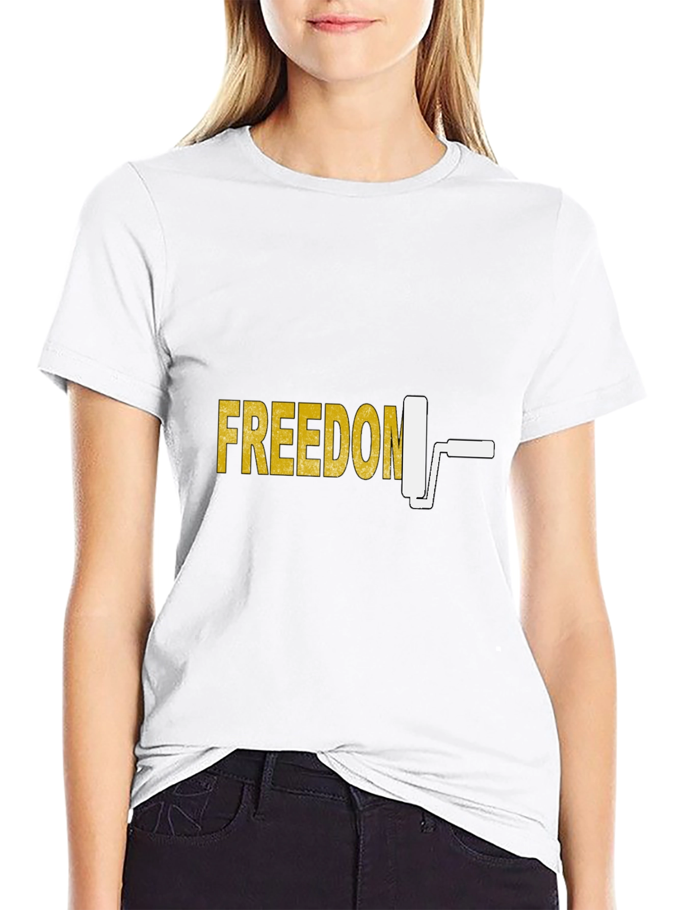 Freedom Painter Graphic T-Shirt