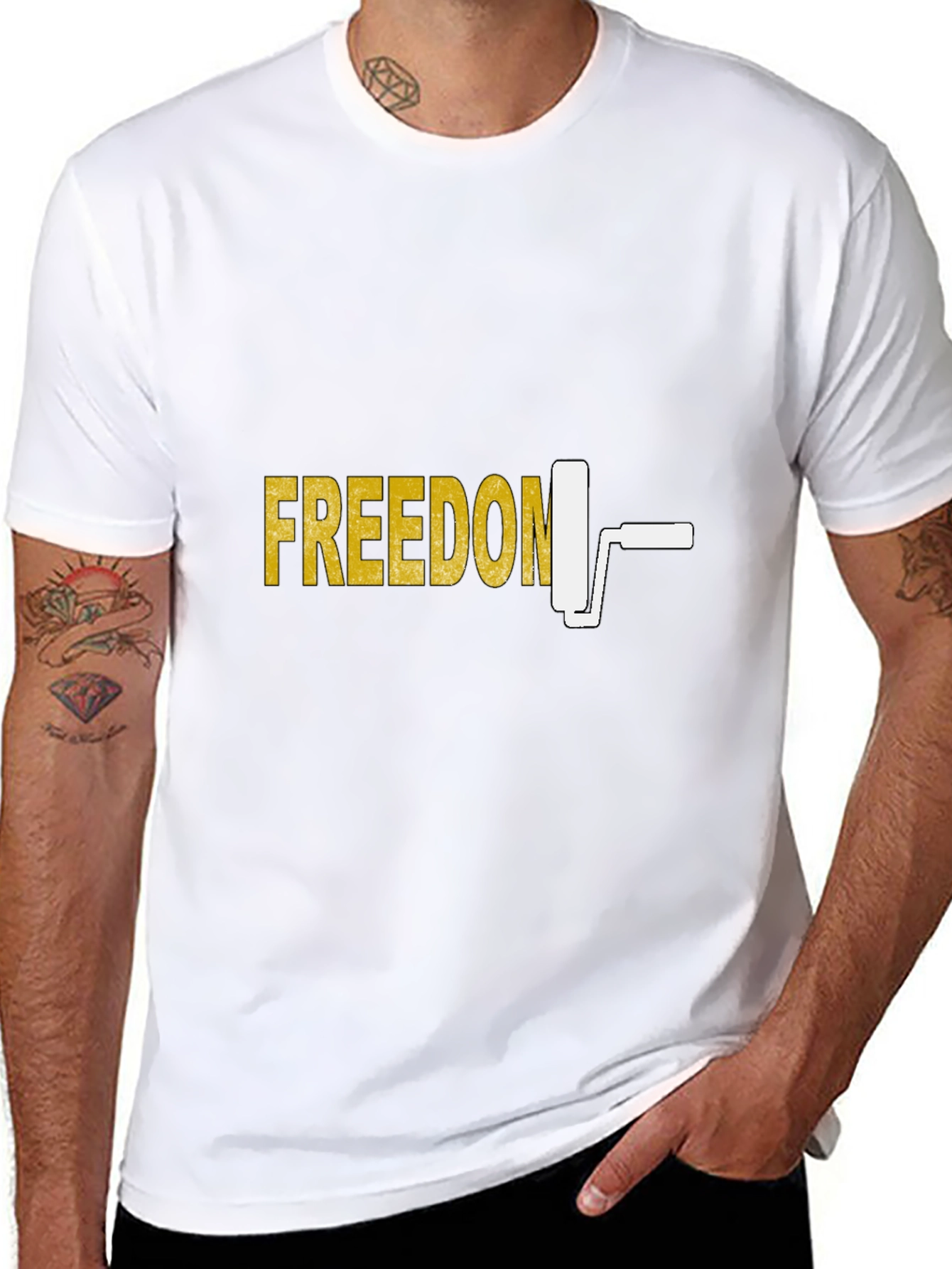 Freedom Painter Graphic T-Shirt
