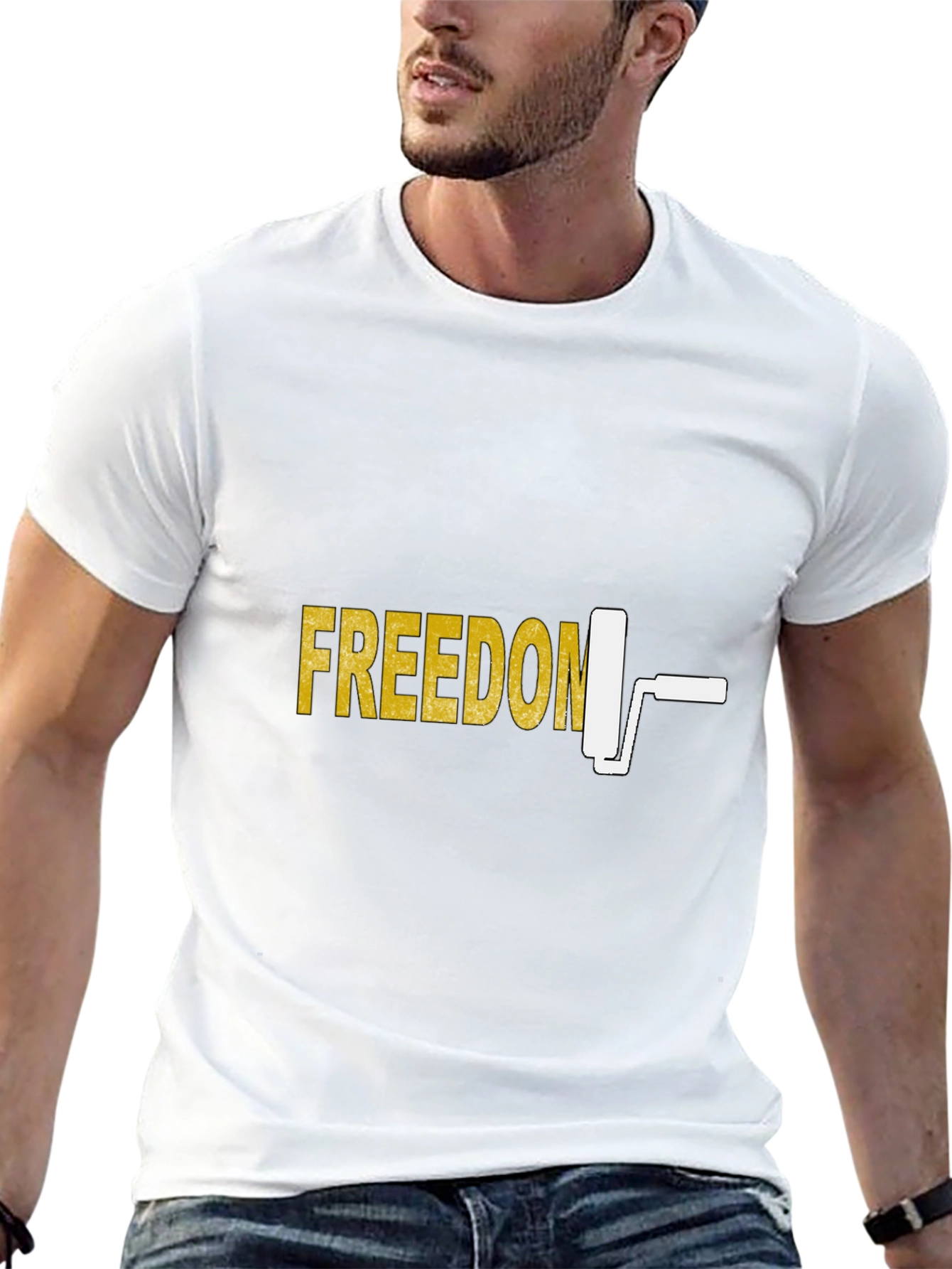 Freedom Painter Graphic T-Shirt
