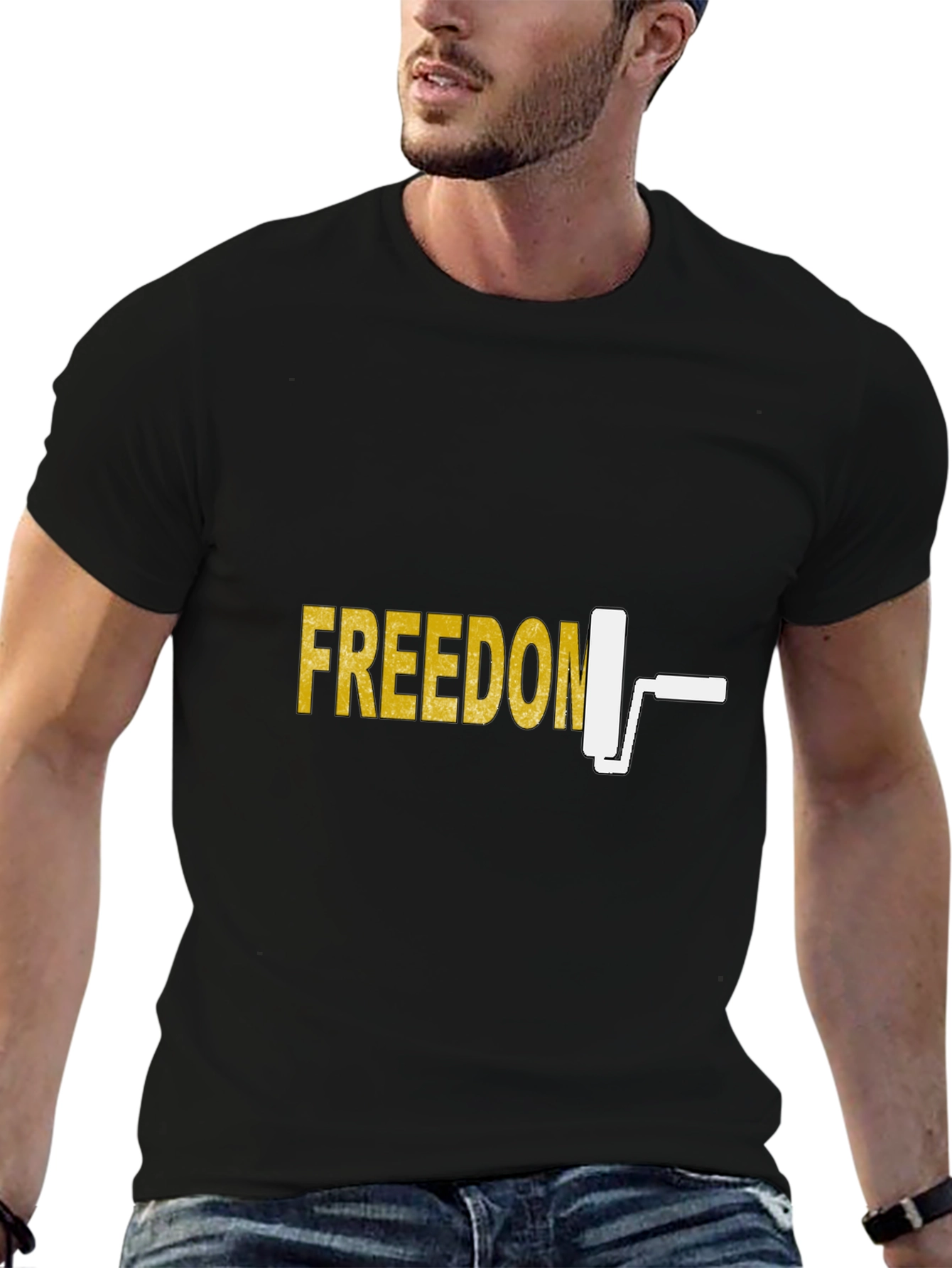 Freedom Painter Graphic T-Shirt