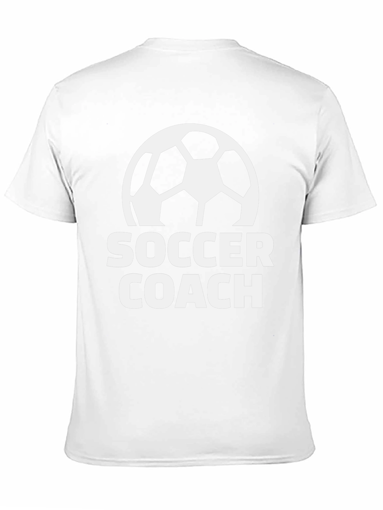 Soccer Coach Black T-Shirt