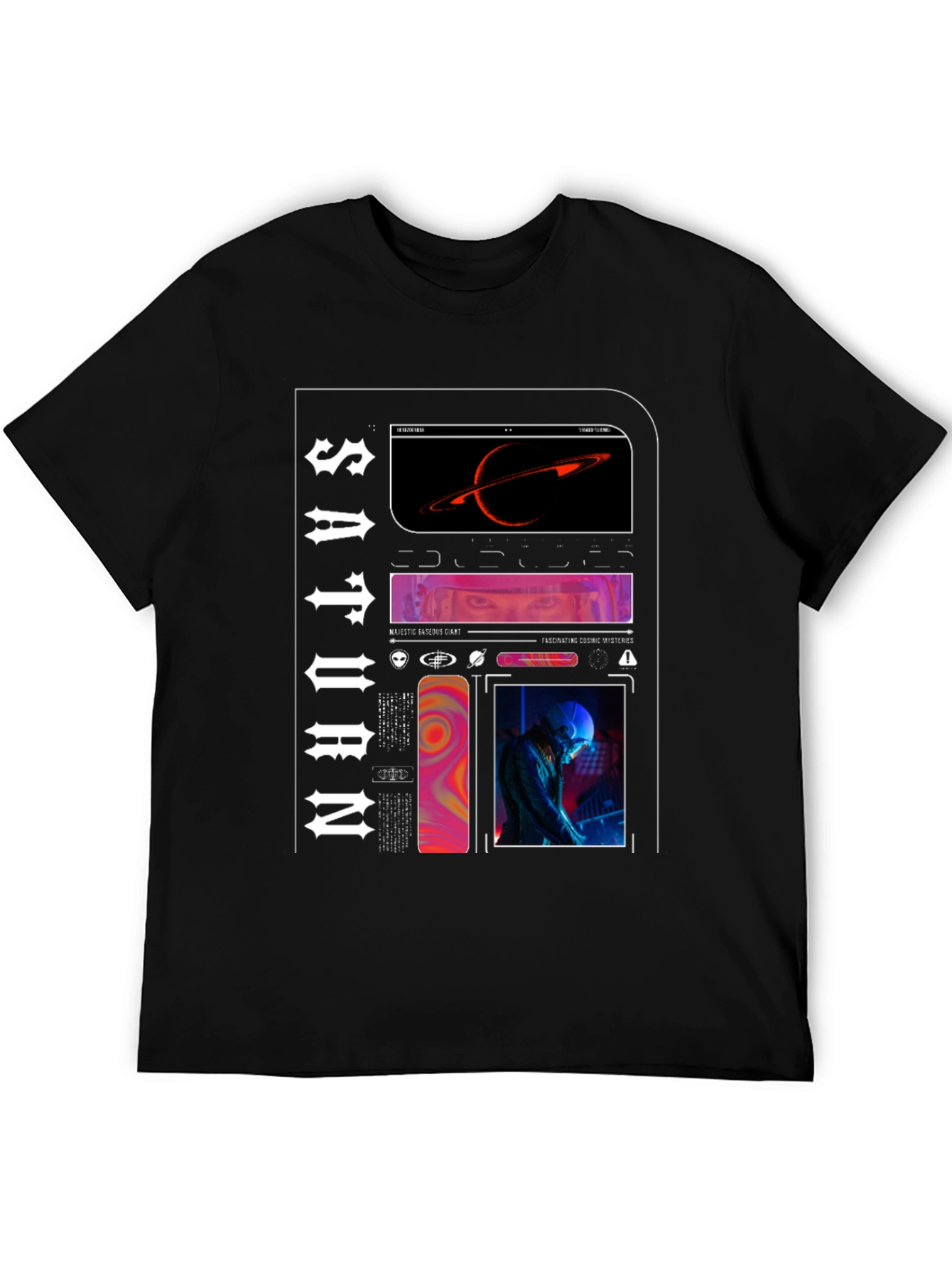 Saturn Man Graphic Tee