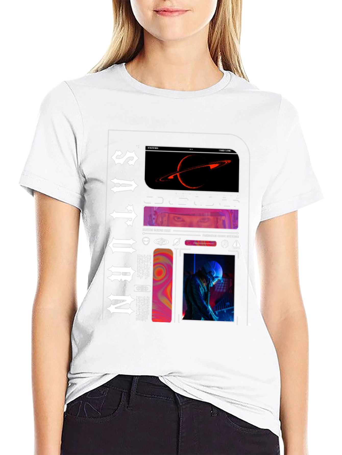 Saturn Man Graphic Tee