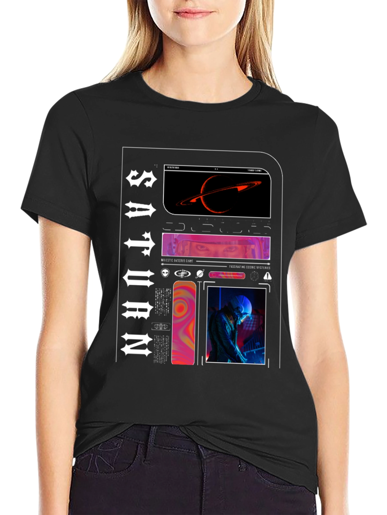 Saturn Man Graphic Tee