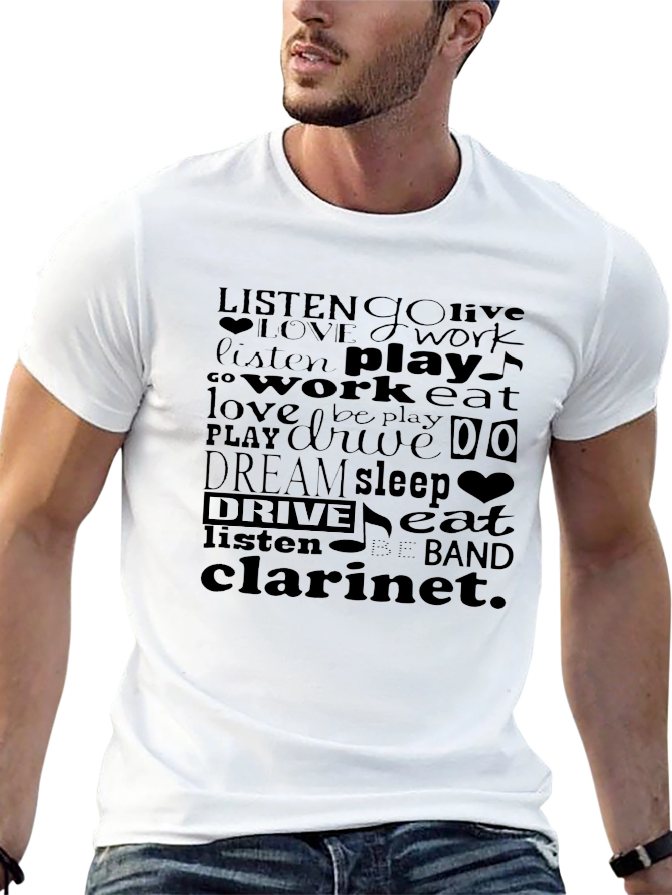 Musical Word Art T-Shirt
