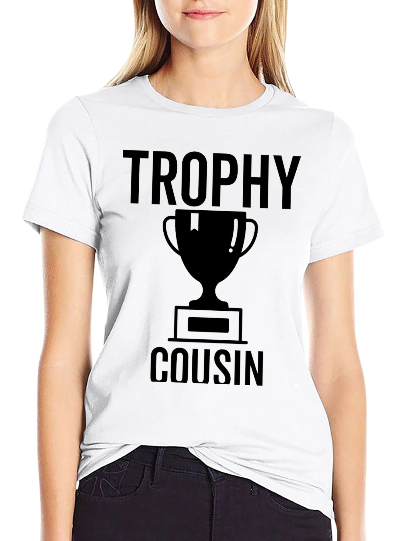 Trophy Cousin Black T-Shirt