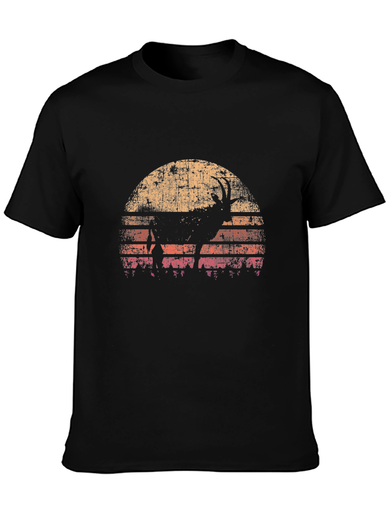 Retro Goat Silhouette T-Shirt