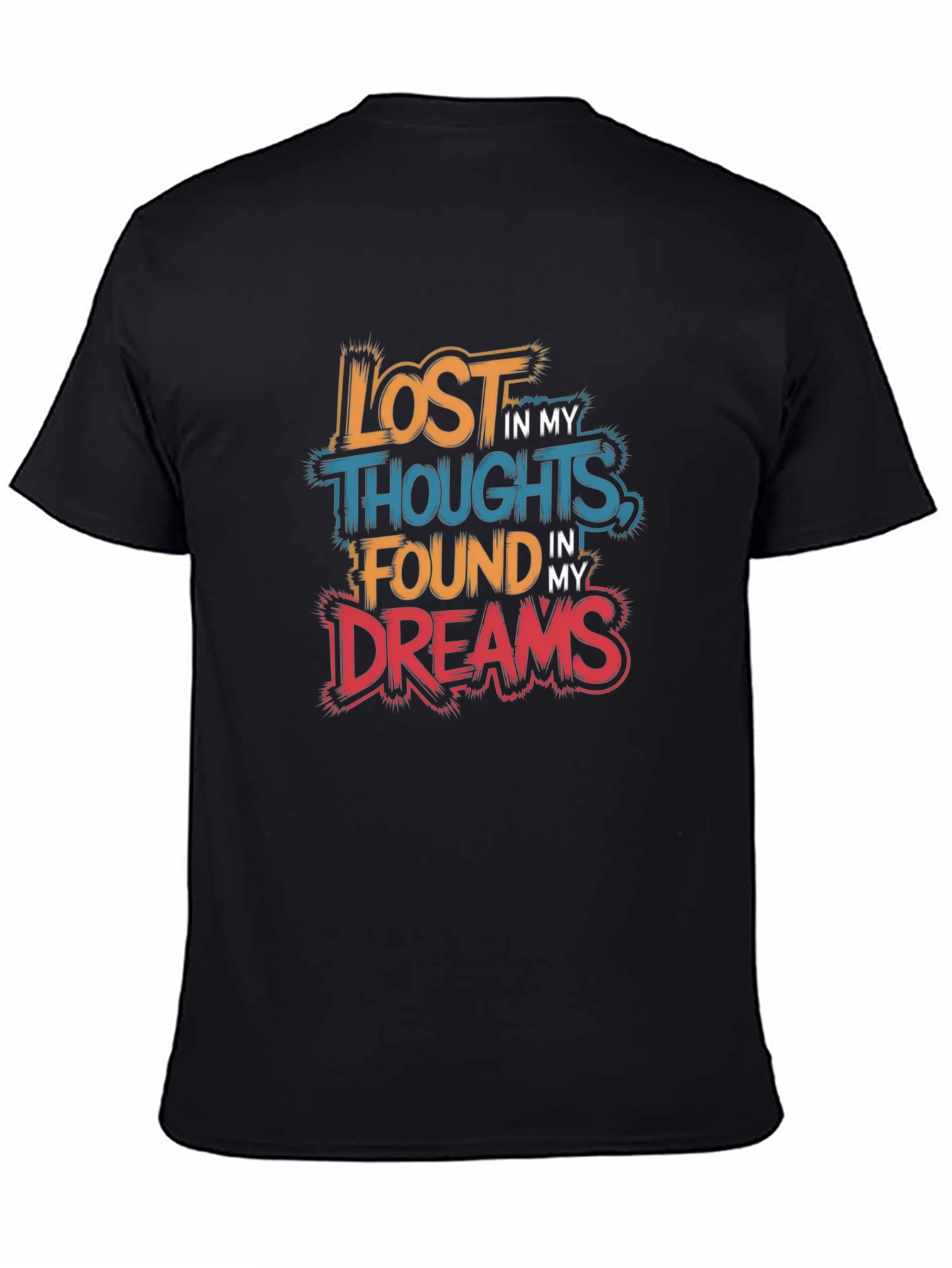 Lost in Thoughts Found in Dreams Graphic Tee