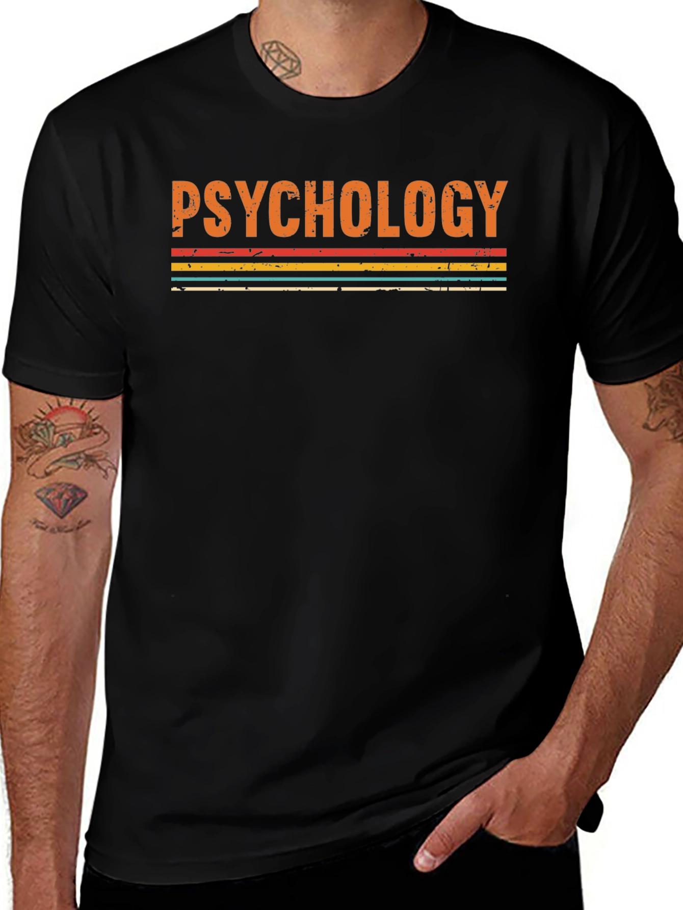 Psychology Retro Graphic T-Shirt
