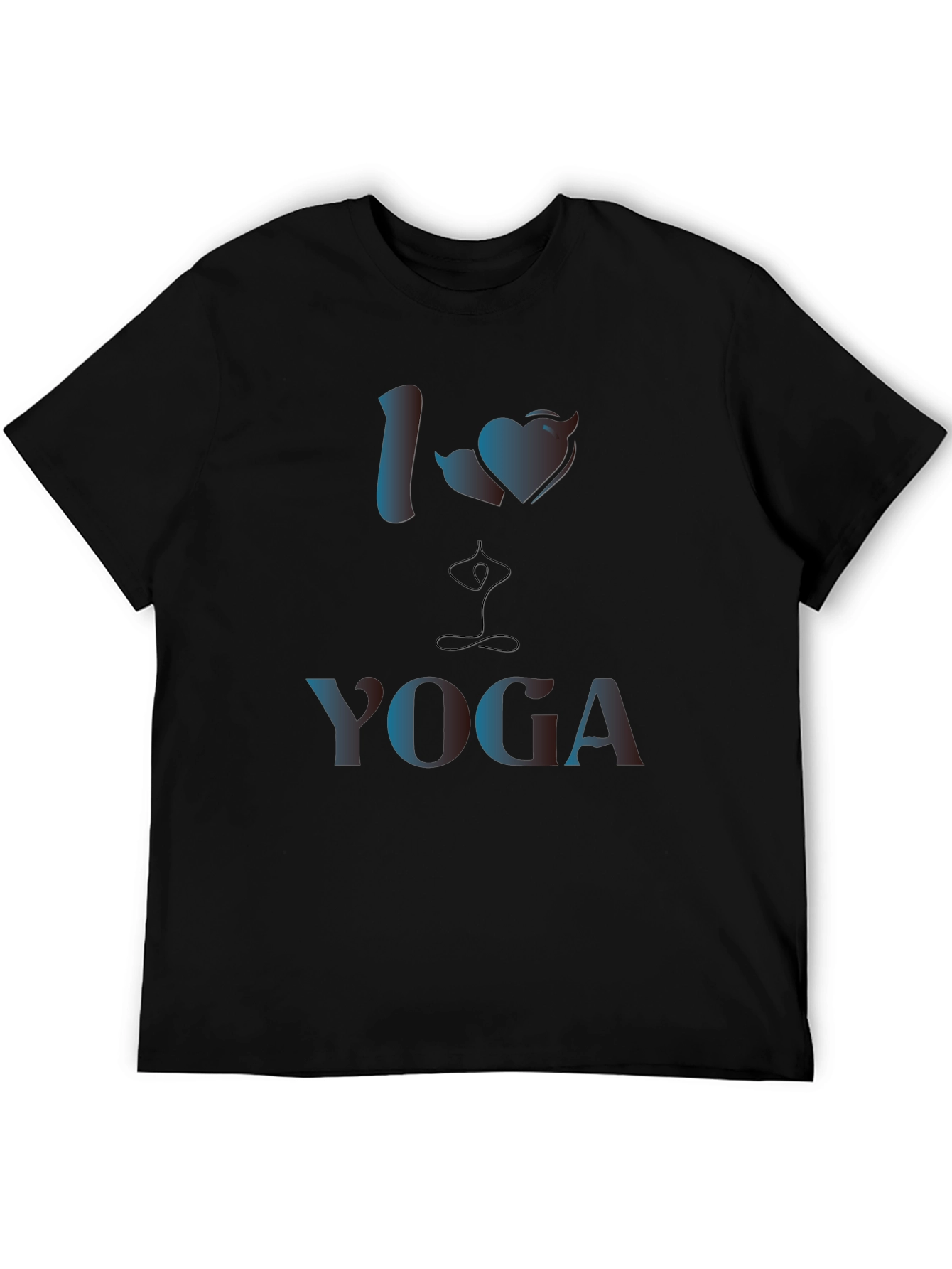 I Love Yoga Graphic T-Shirt
