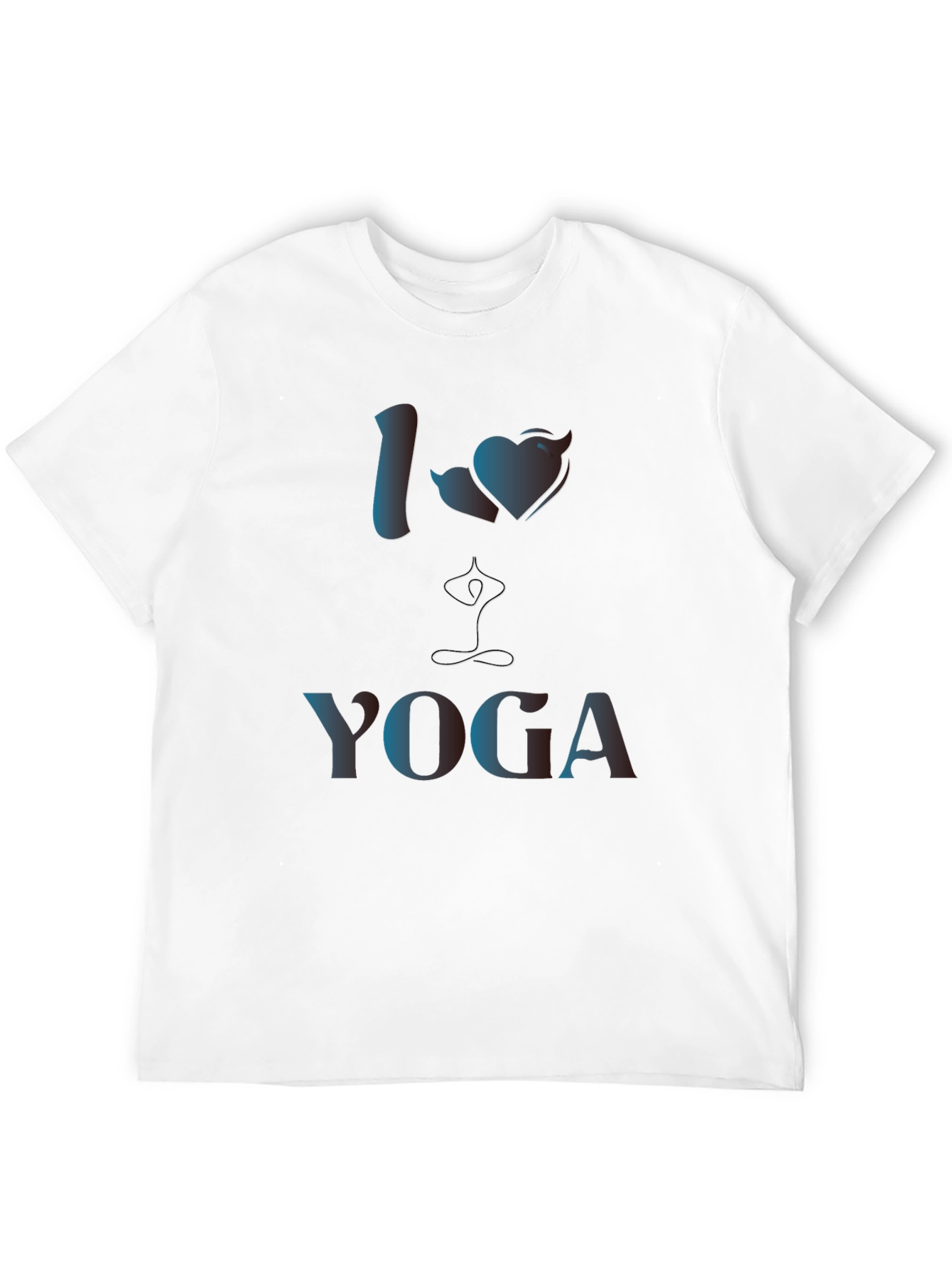 I Love Yoga Graphic T-Shirt