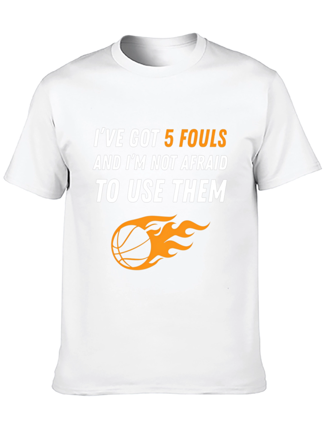 Basketball Fouls Graphic T-Shirt
