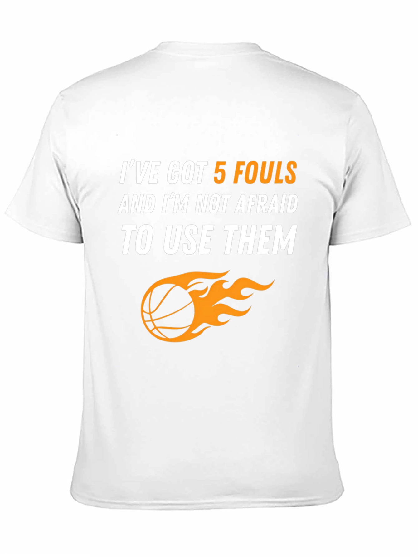 Basketball Fouls Graphic T-Shirt