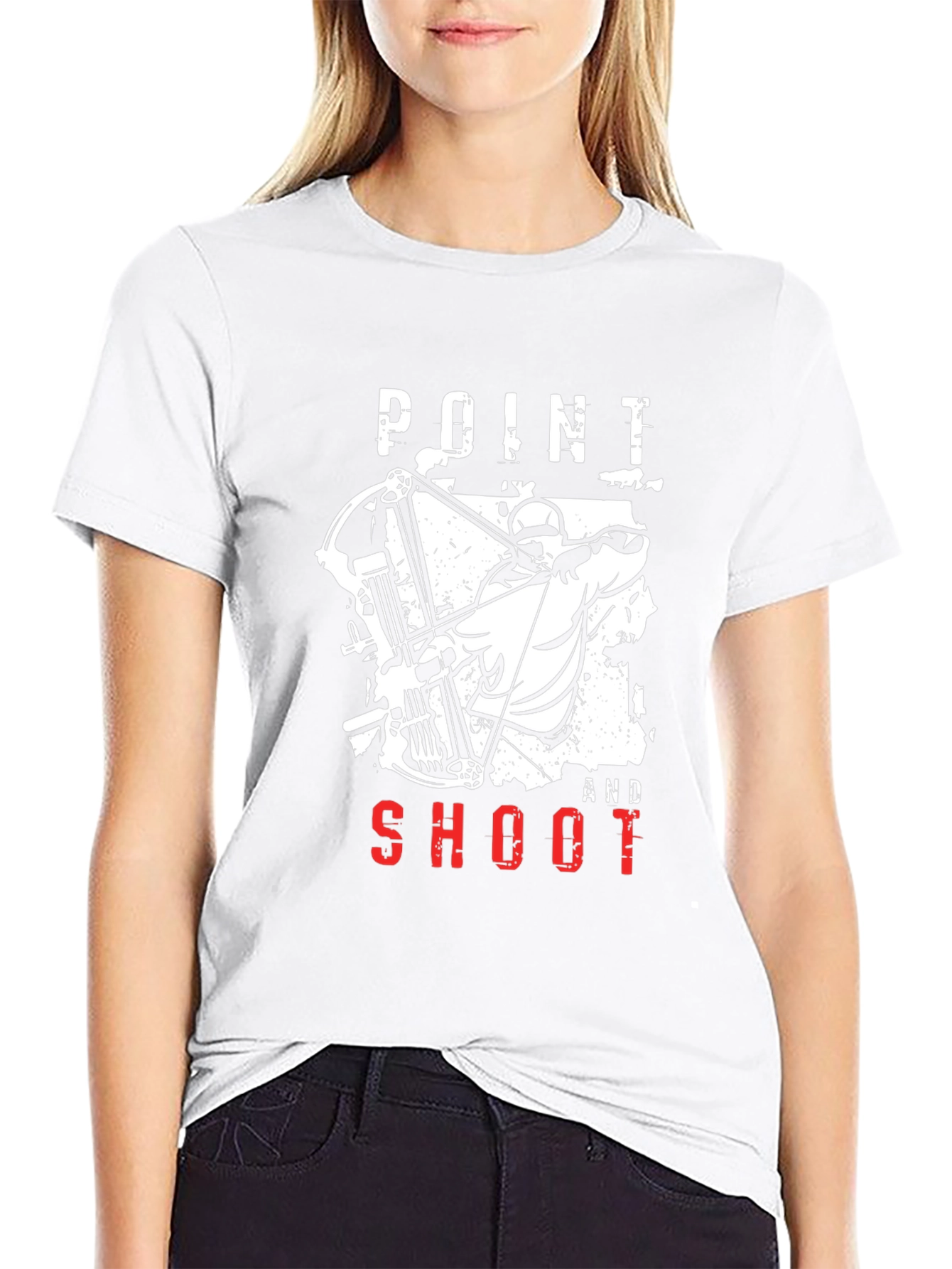 Point and Shoot Archery T-Shirt