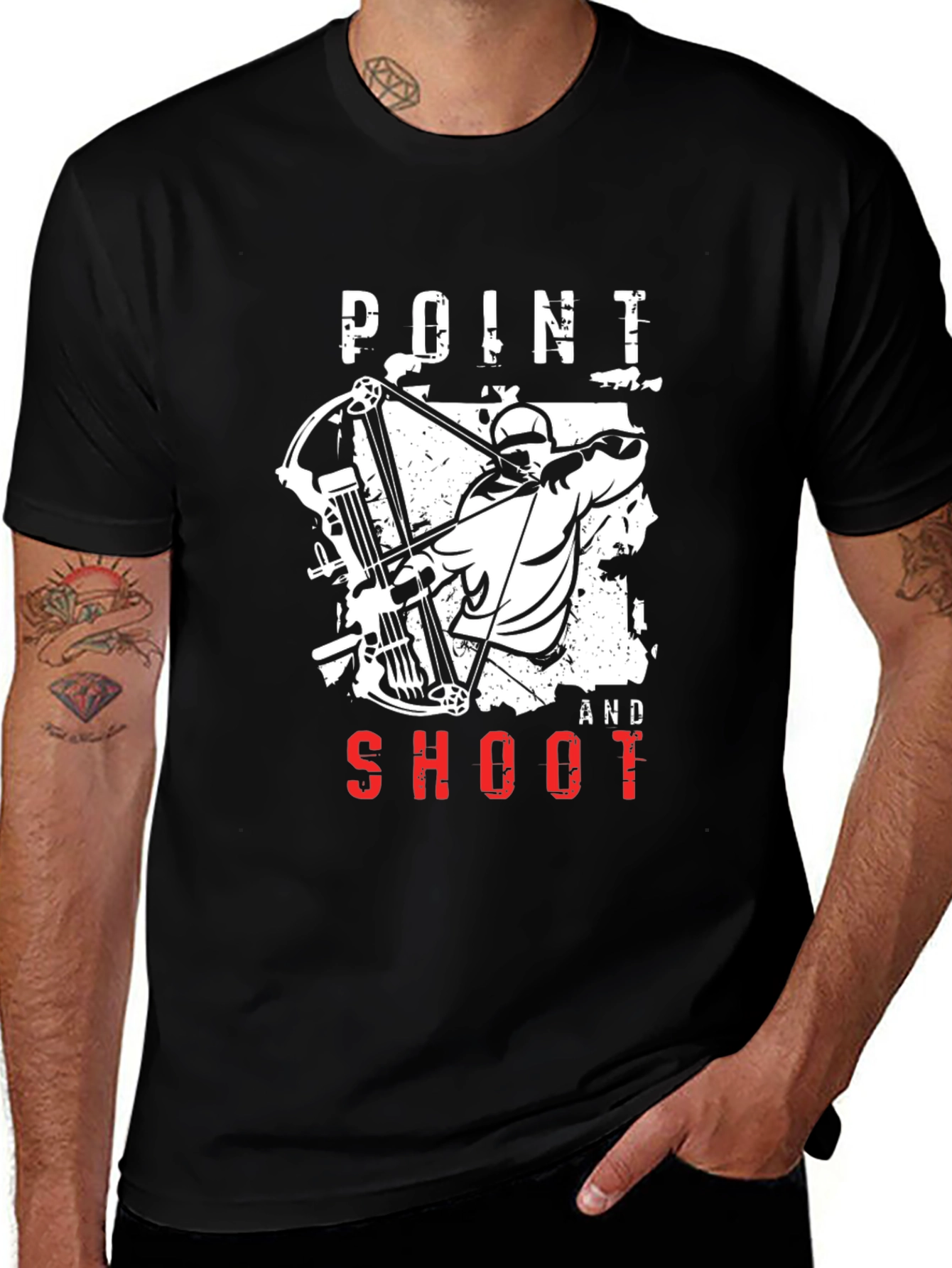 Point and Shoot Archery T-Shirt