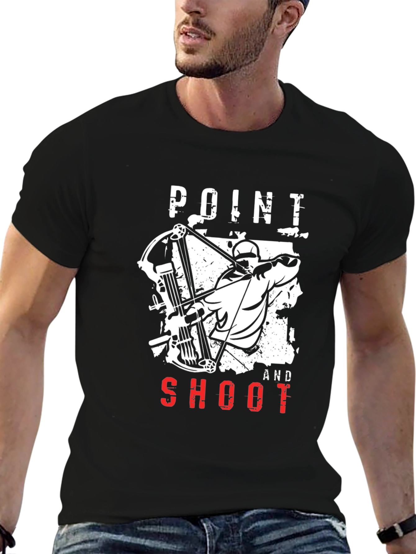 Point and Shoot Archery T-Shirt