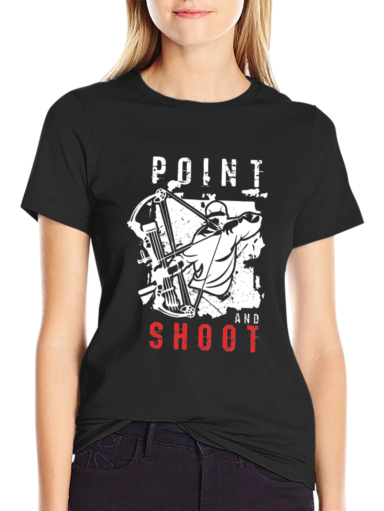 Point and Shoot Archery T-Shirt