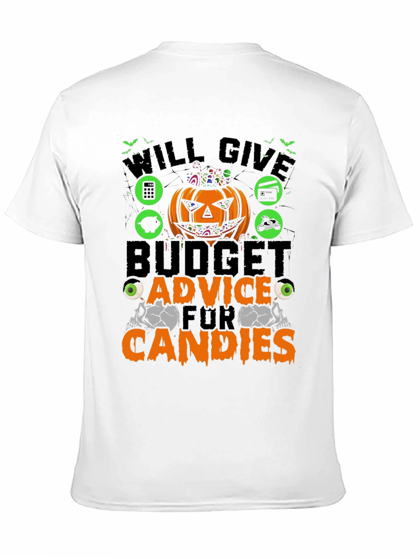 Budget Advice for Candies Halloween Black T-Shirt