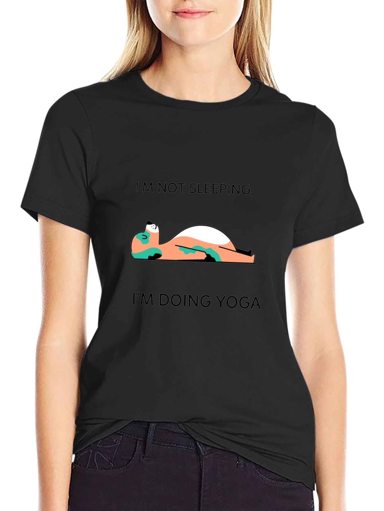 Yoga Sloth T-Shirt - Funny Lazy Workout Tee