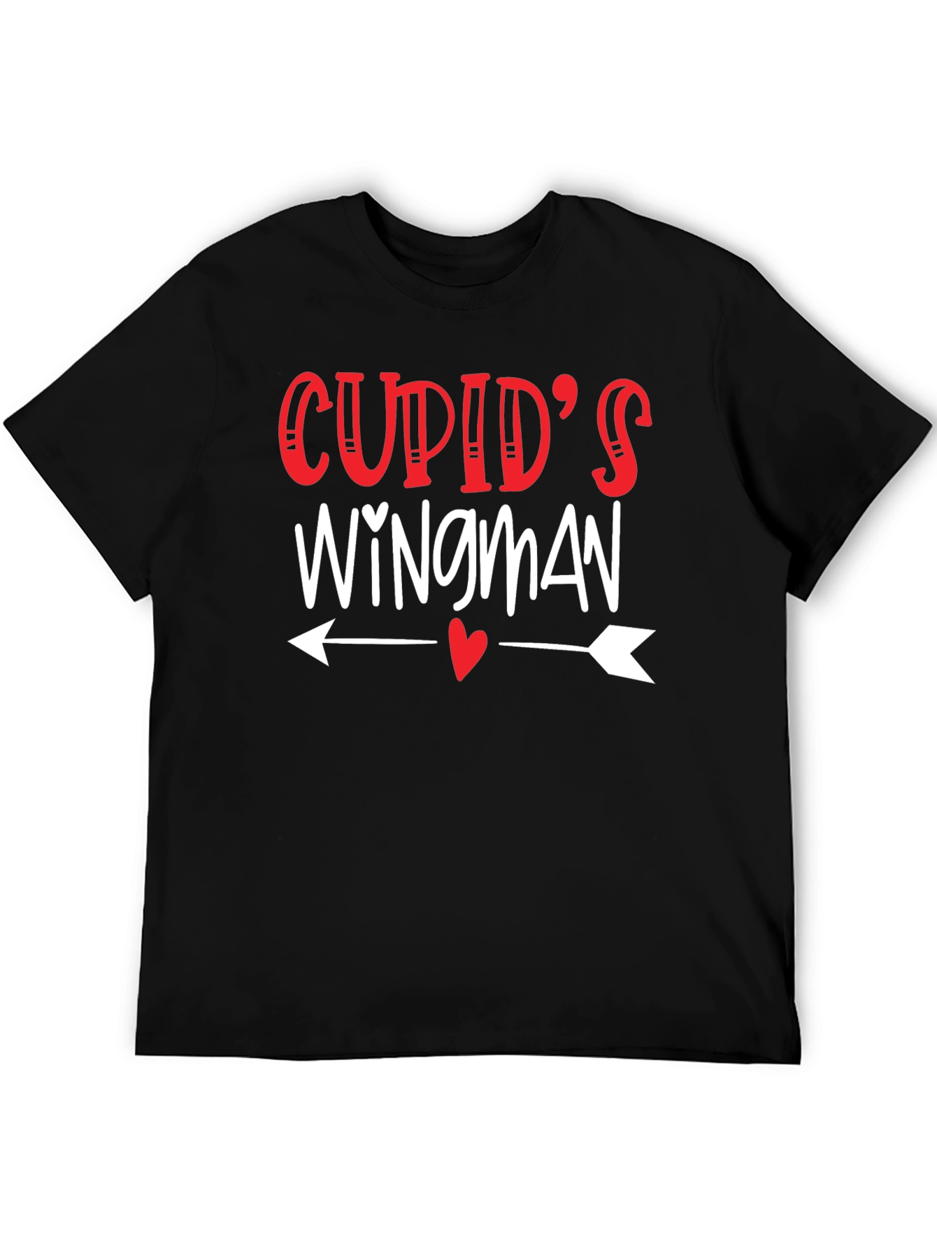Cupids Wingman Valentines Day T-Shirt