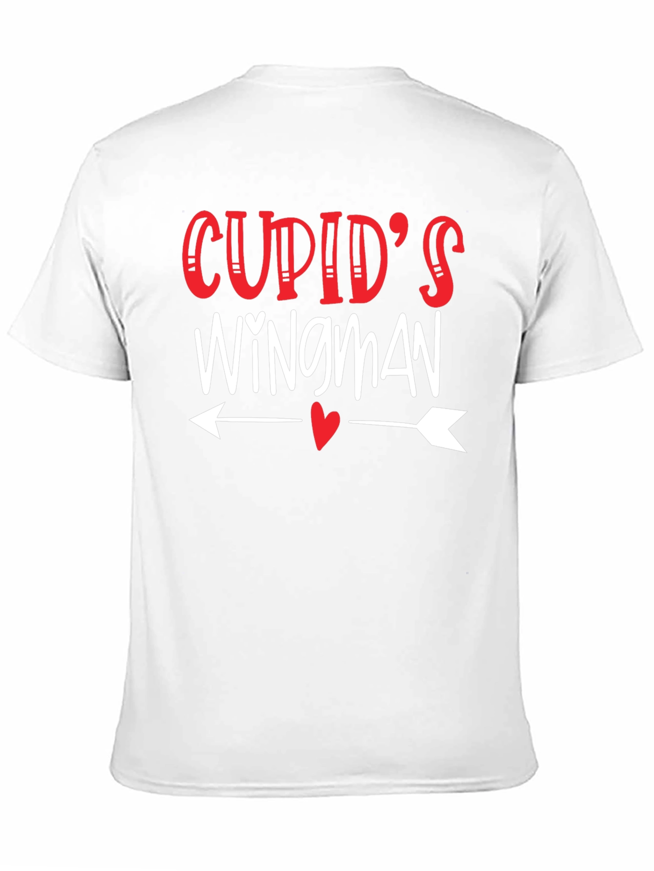 Cupids Wingman Valentines Day T-Shirt