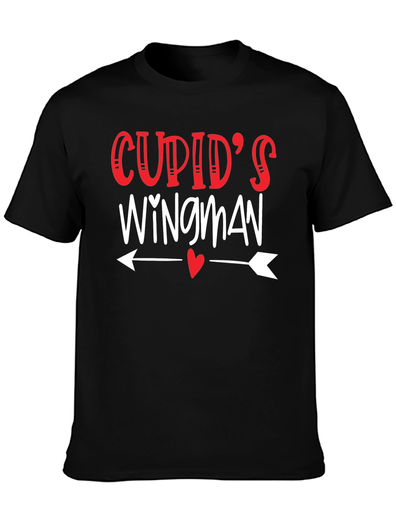 Cupids Wingman Valentines Day T-Shirt