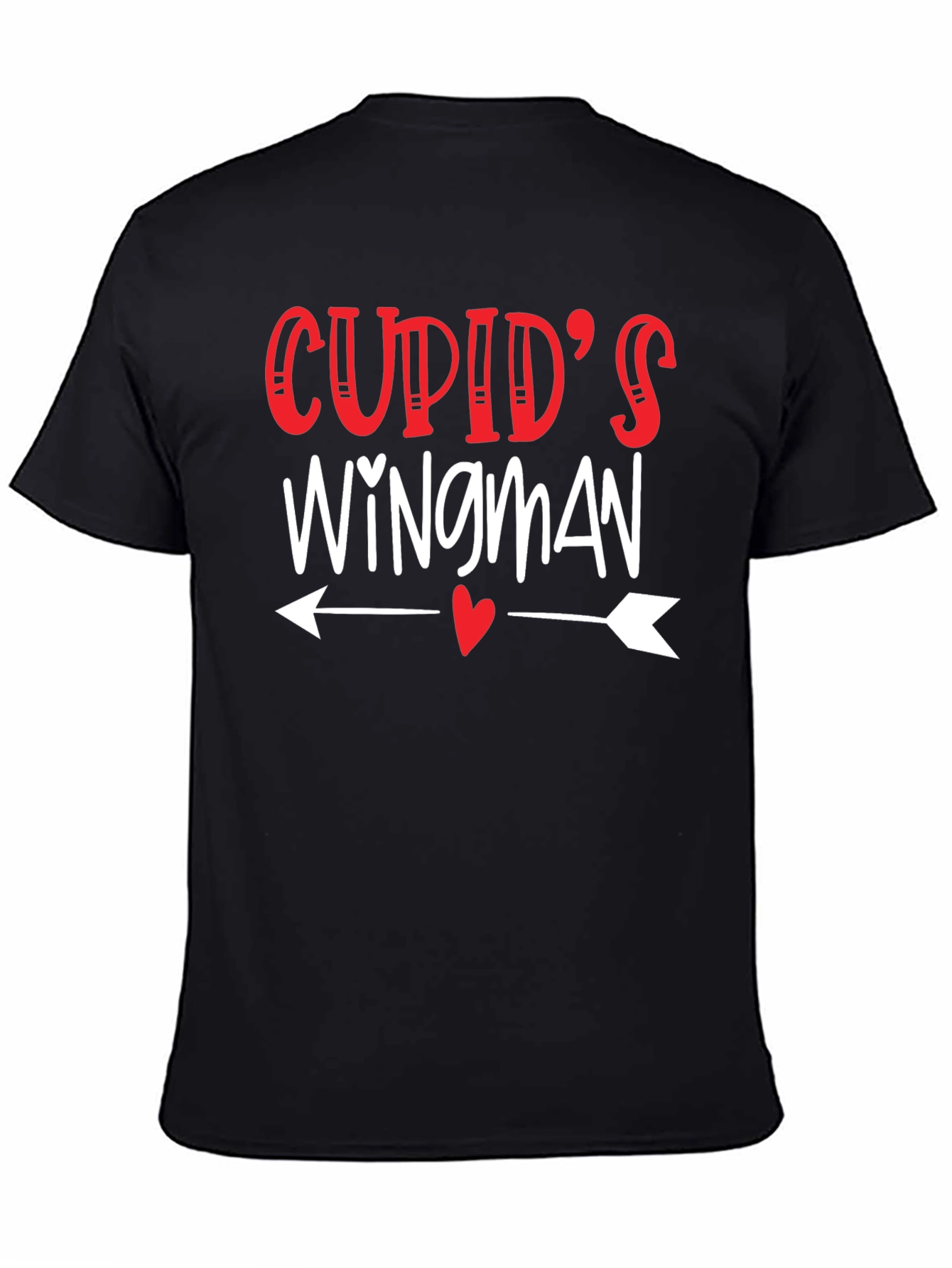Cupids Wingman Valentines Day T-Shirt