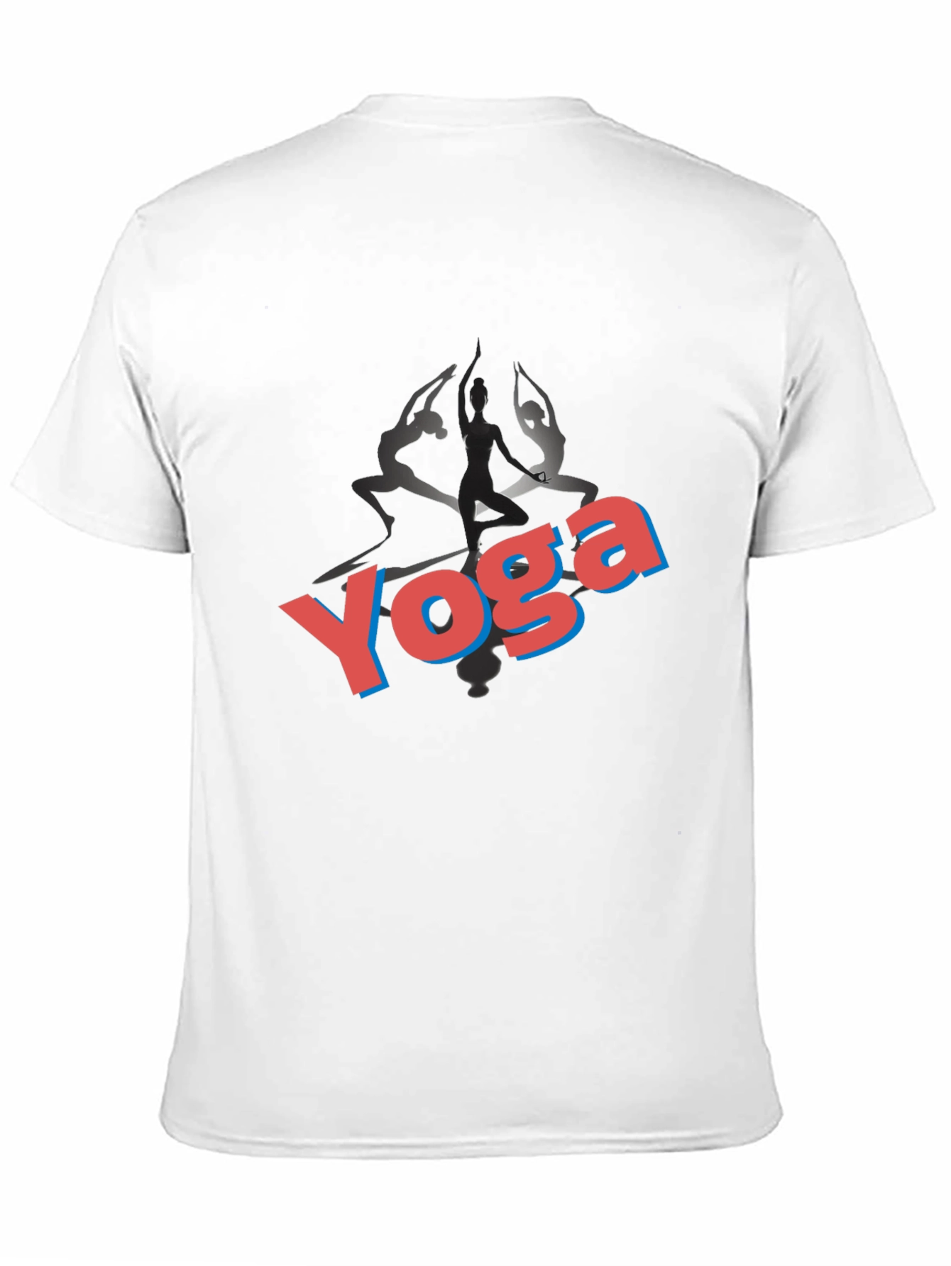 Yoga Graphic Print T-Shirt | Cotton Blend Tee