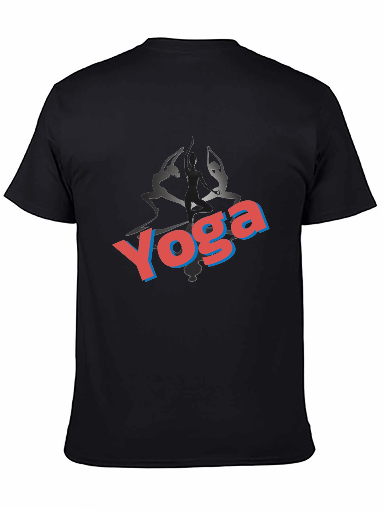 Yoga Graphic Print T-Shirt | Cotton Blend Tee