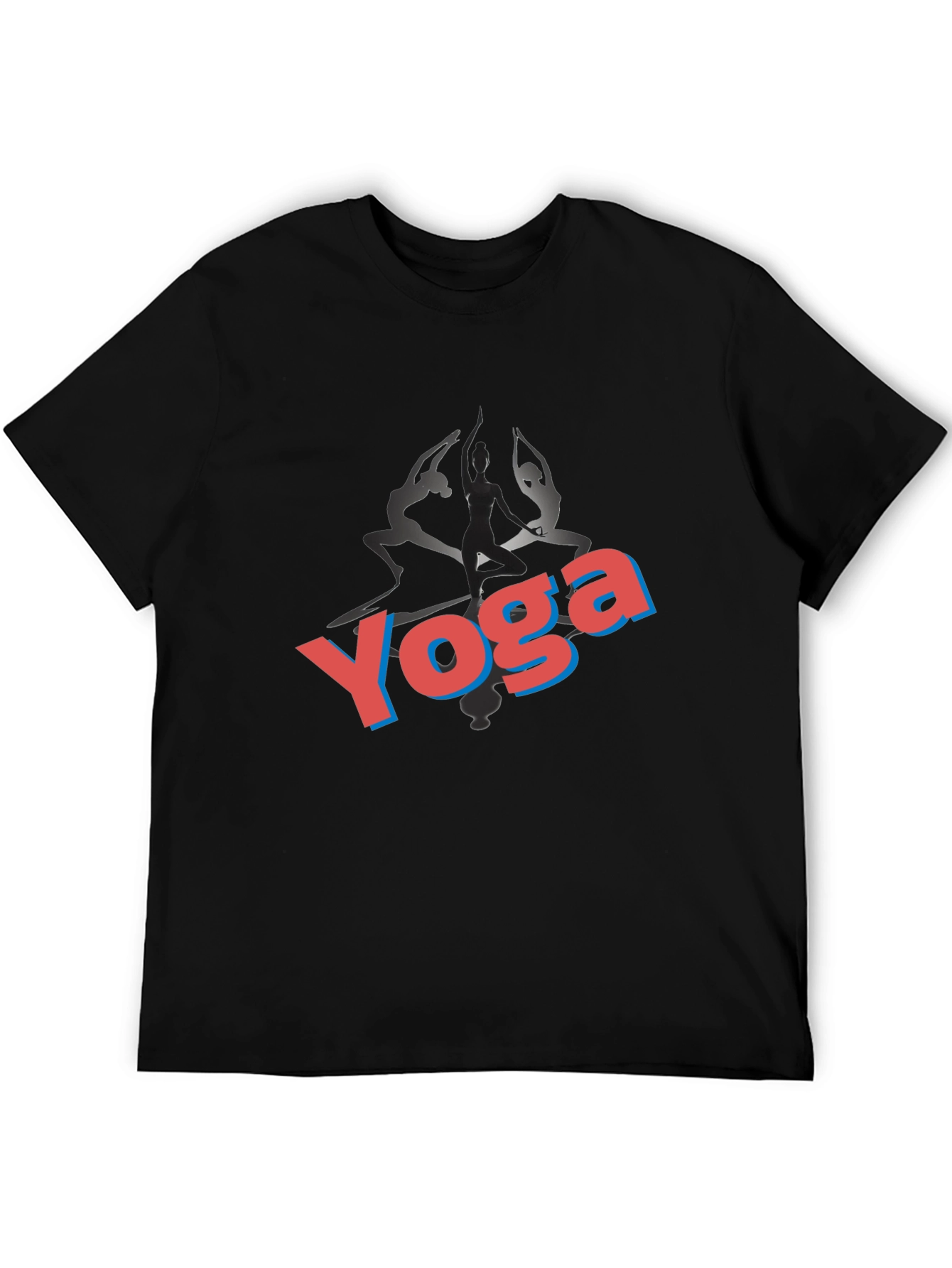 Yoga Graphic Print T-Shirt | Cotton Blend Tee