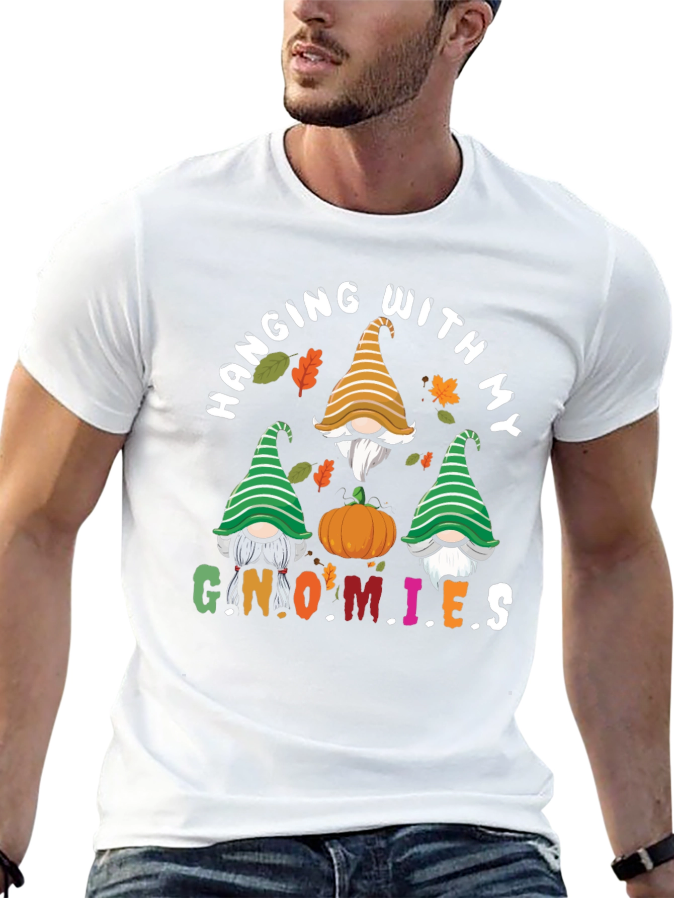 Hanging With My Gnomies T-Shirt - Autumn Fall Season