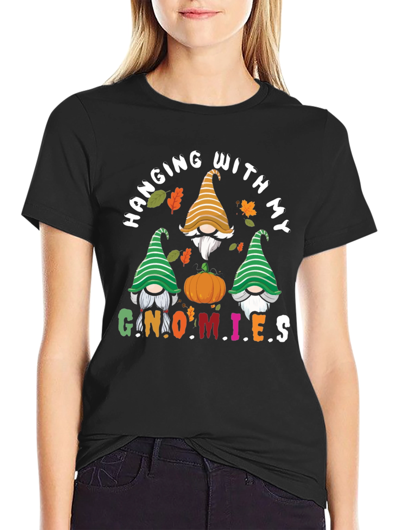 Hanging With My Gnomies T-Shirt - Autumn Fall Season