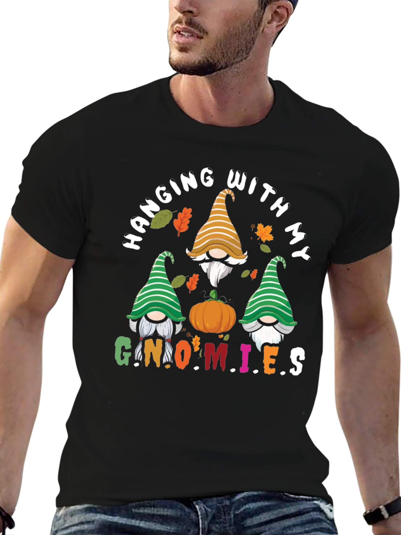 Hanging With My Gnomies T-Shirt - Autumn Fall Season