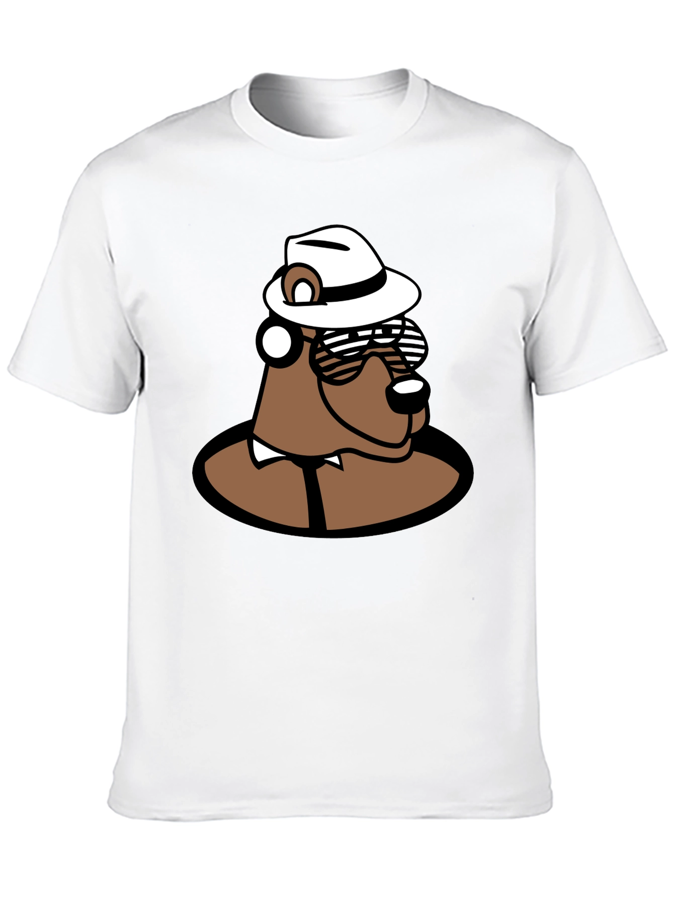 Cool Cartoon Bear T-Shirt