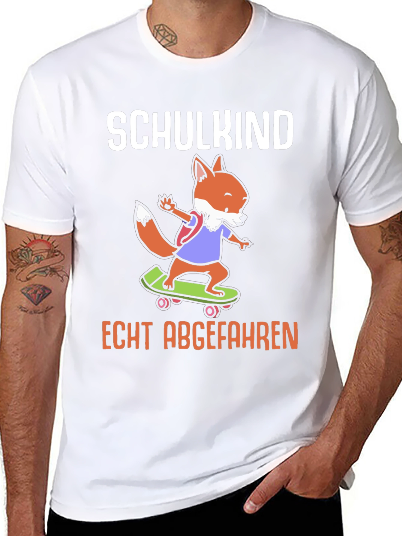 Cool Fox School T-Shirt