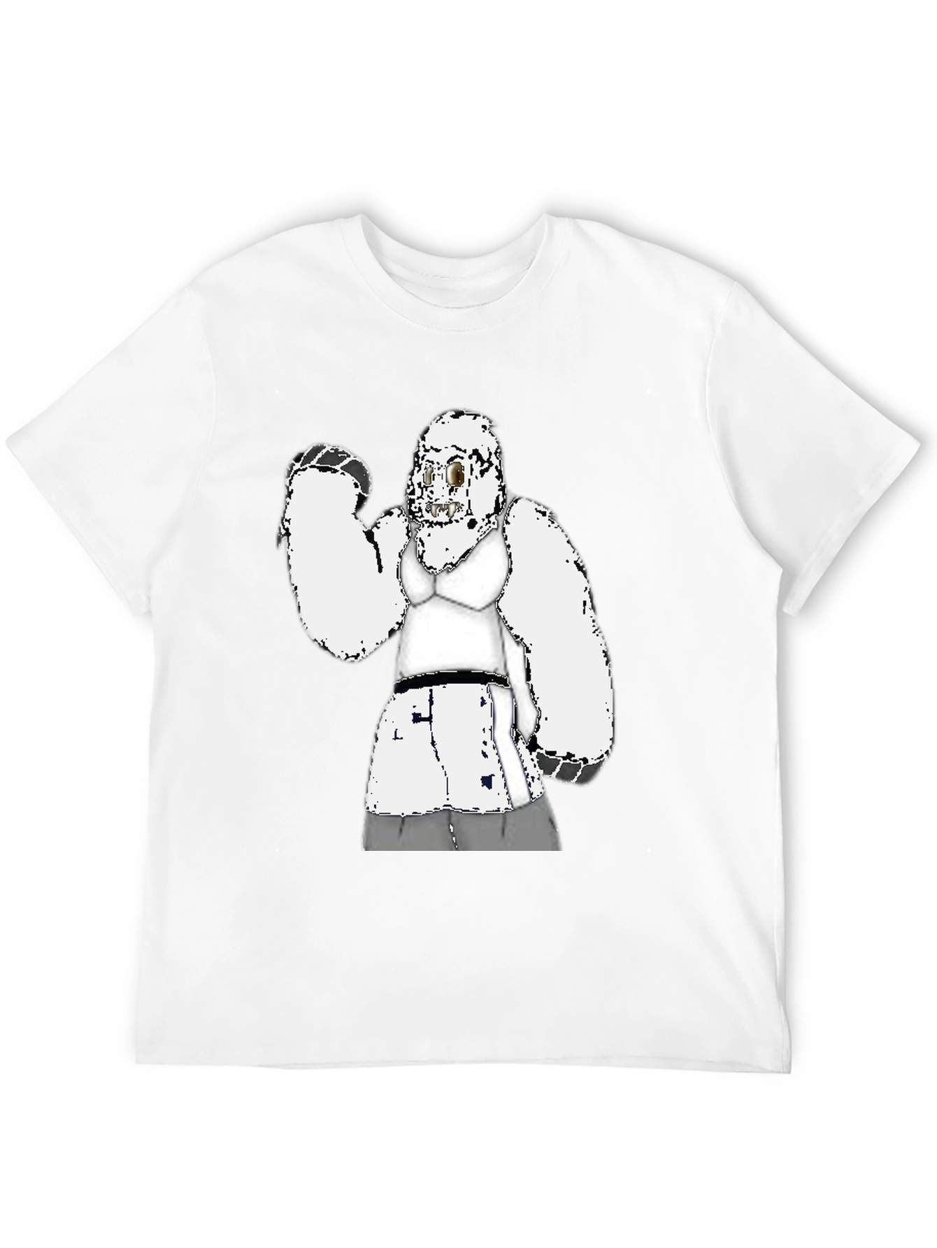Funny Gorilla in Bra Graphic Tee