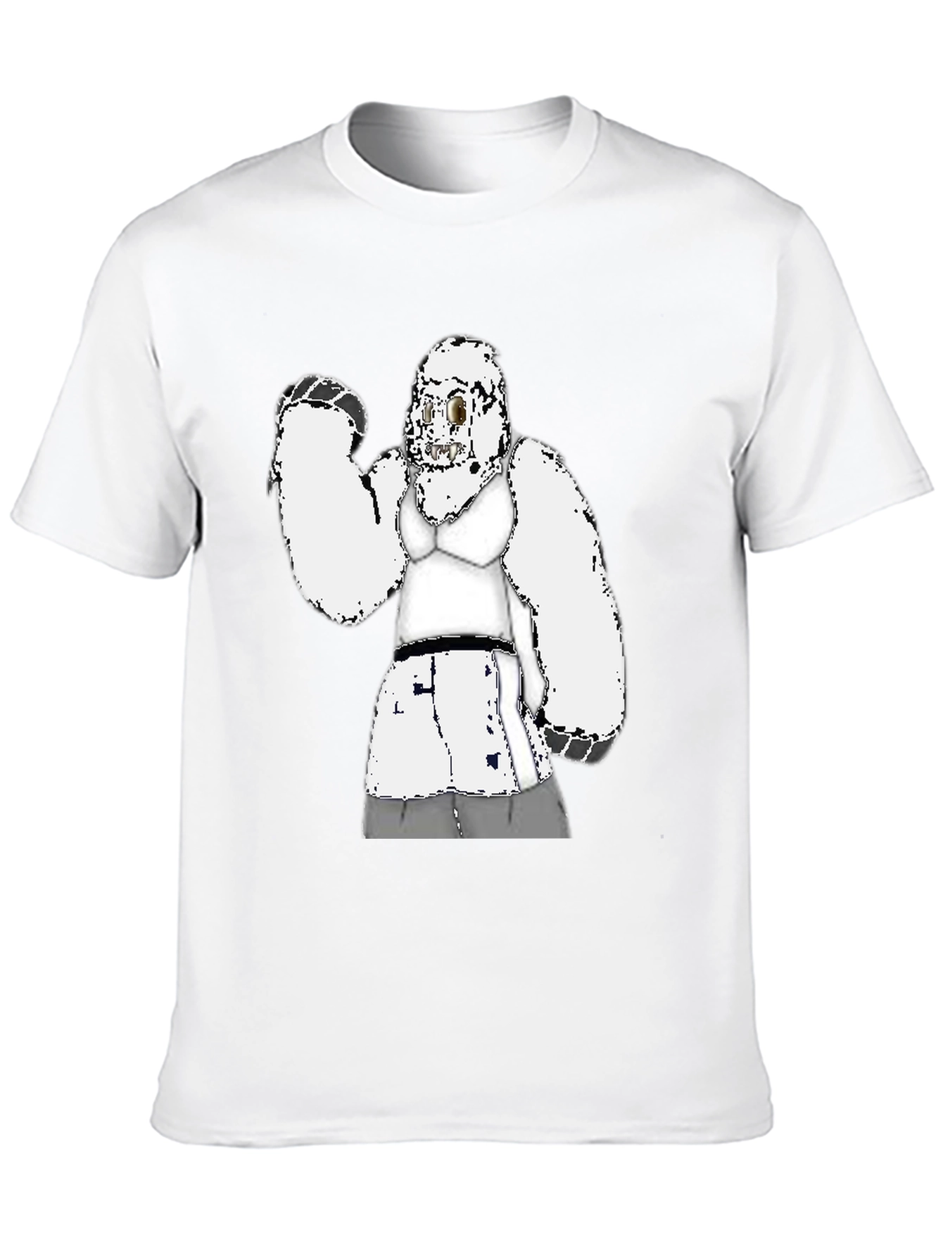 Funny Gorilla in Bra Graphic Tee
