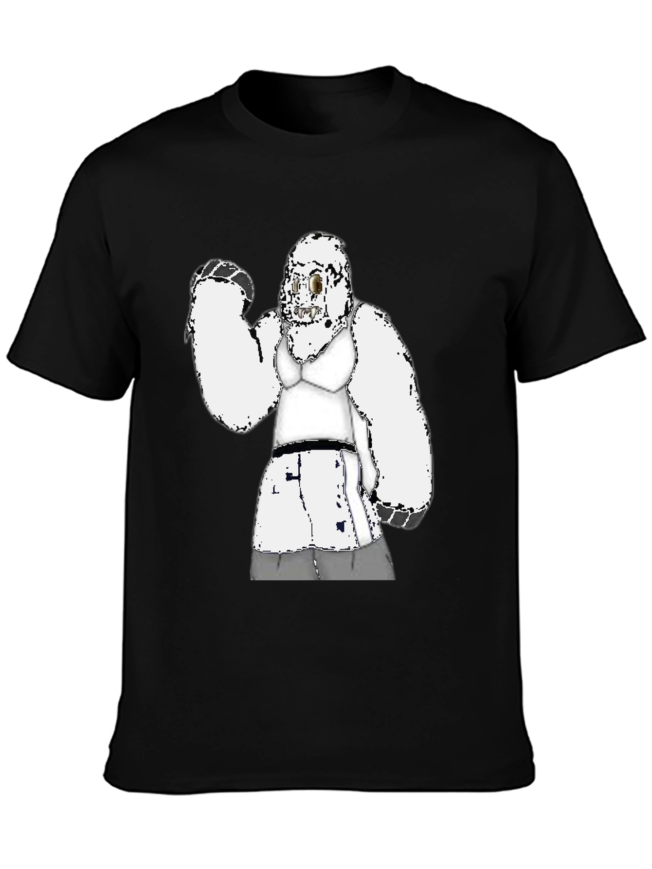 Funny Gorilla in Bra Graphic Tee